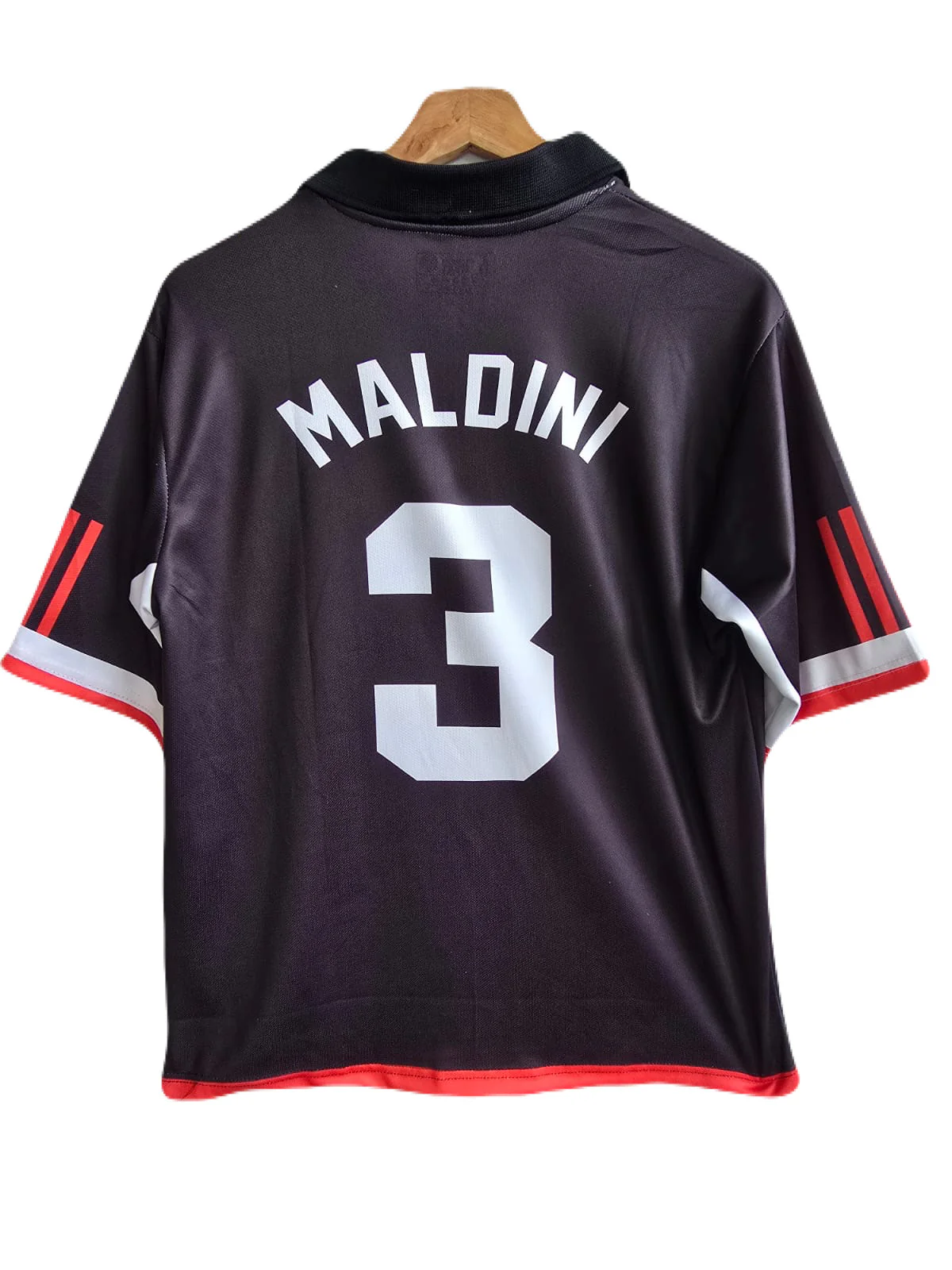 AC Milan 1999–2000 Maldini Third kit Five sleeve -P1391 Ms Retro Store - Image 2