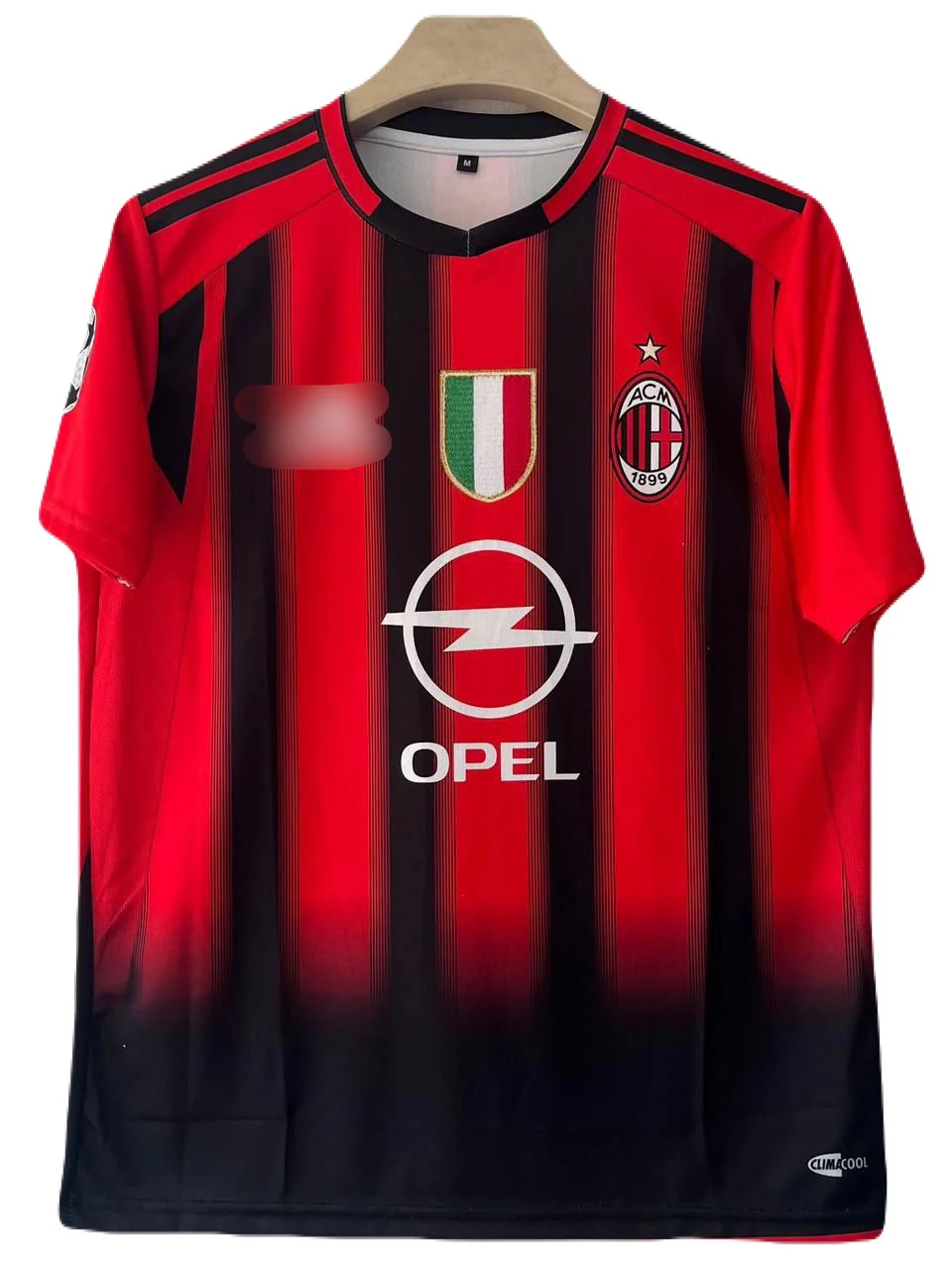 Ac Milan 2004-05 Home Kit Maldini Five Sleeve - P1056 Ms Retro Store - Image 2