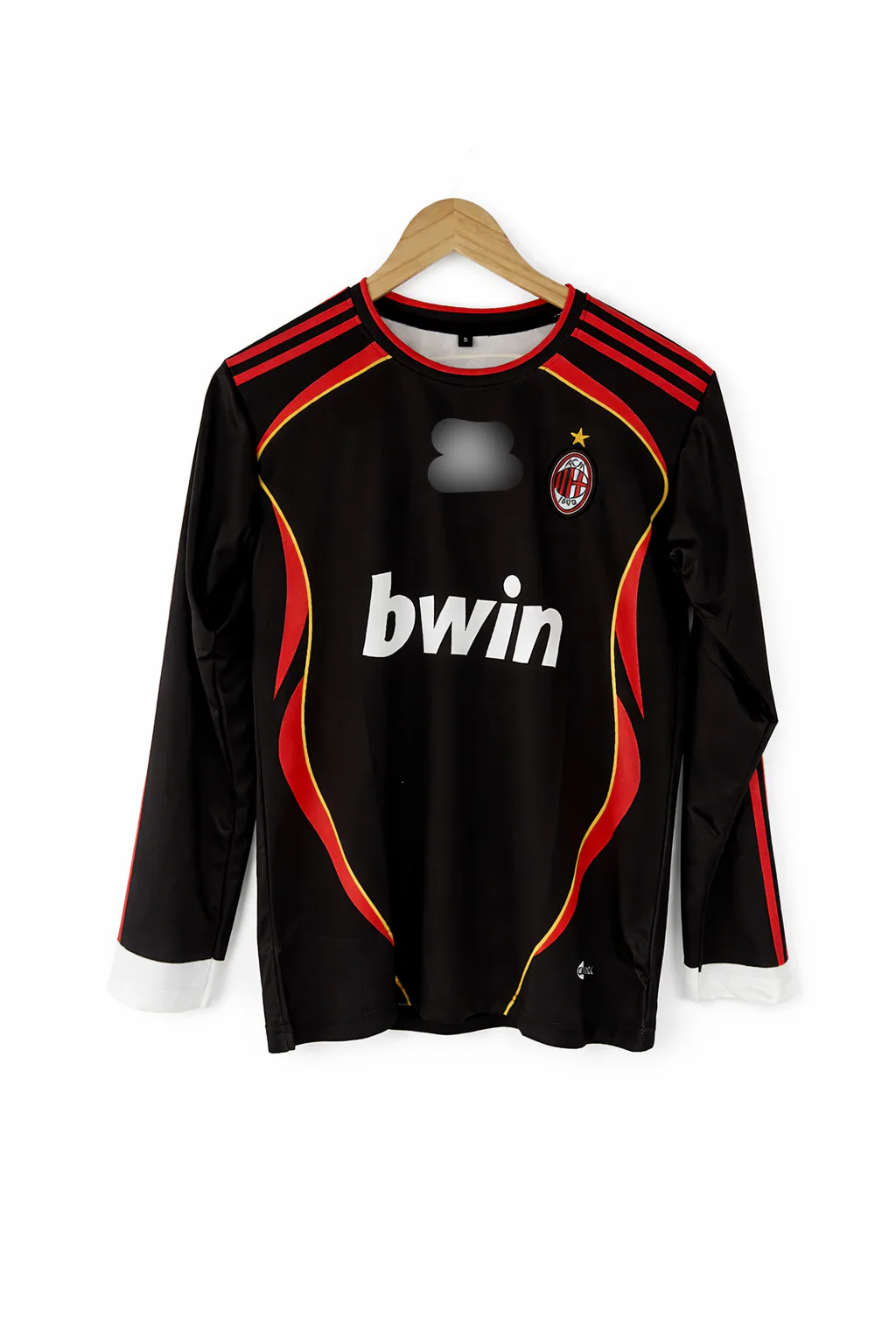 Ac milan 2006/07 Third kit maldini full sleeve Jersey -P1365 ms retro store - Image 2