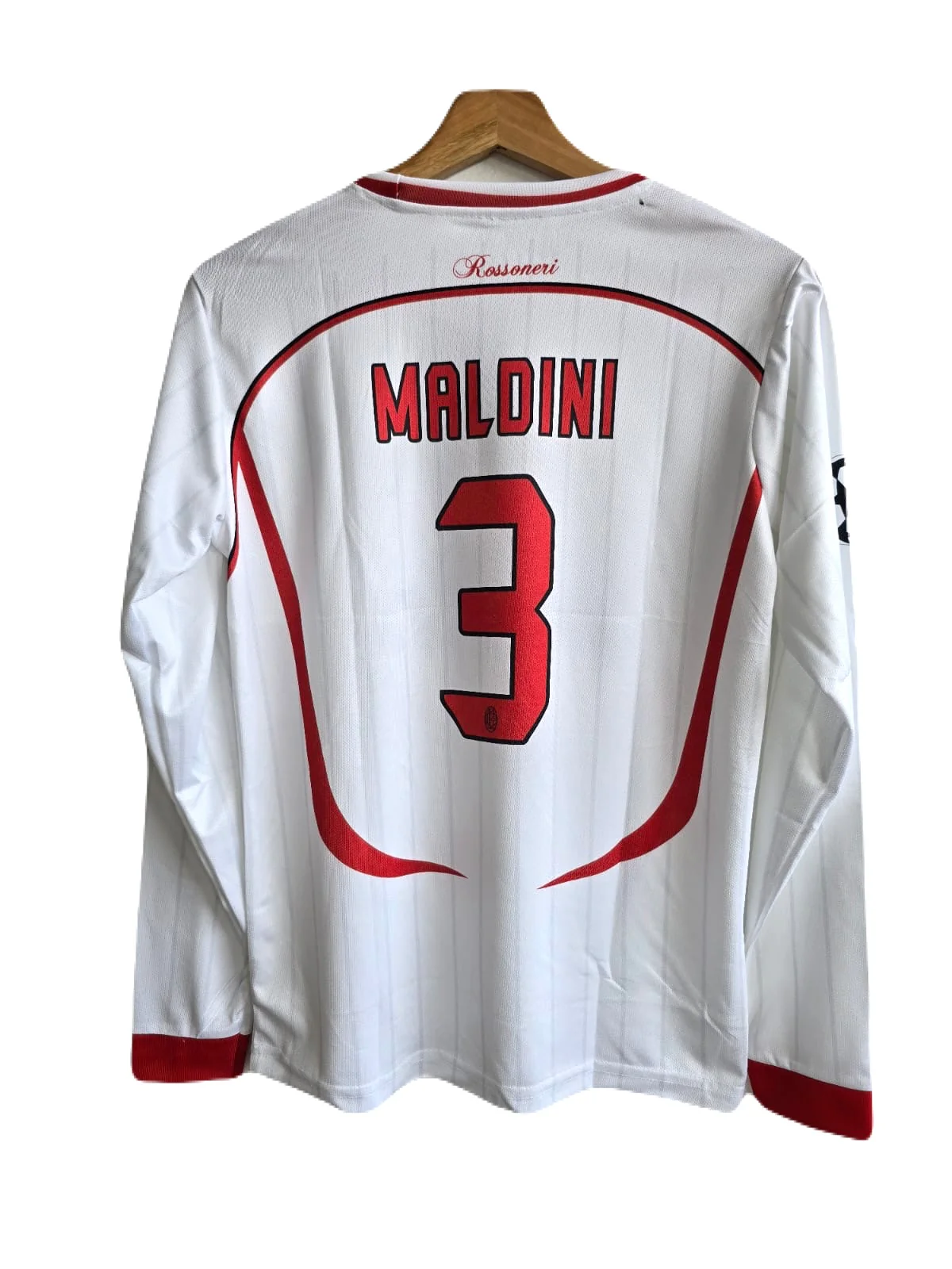AC MILAN FULL SLEEVE  2006/07  UCL FINAL EDITION MALDINI  P135 - MS RETRO STORE - Image 3