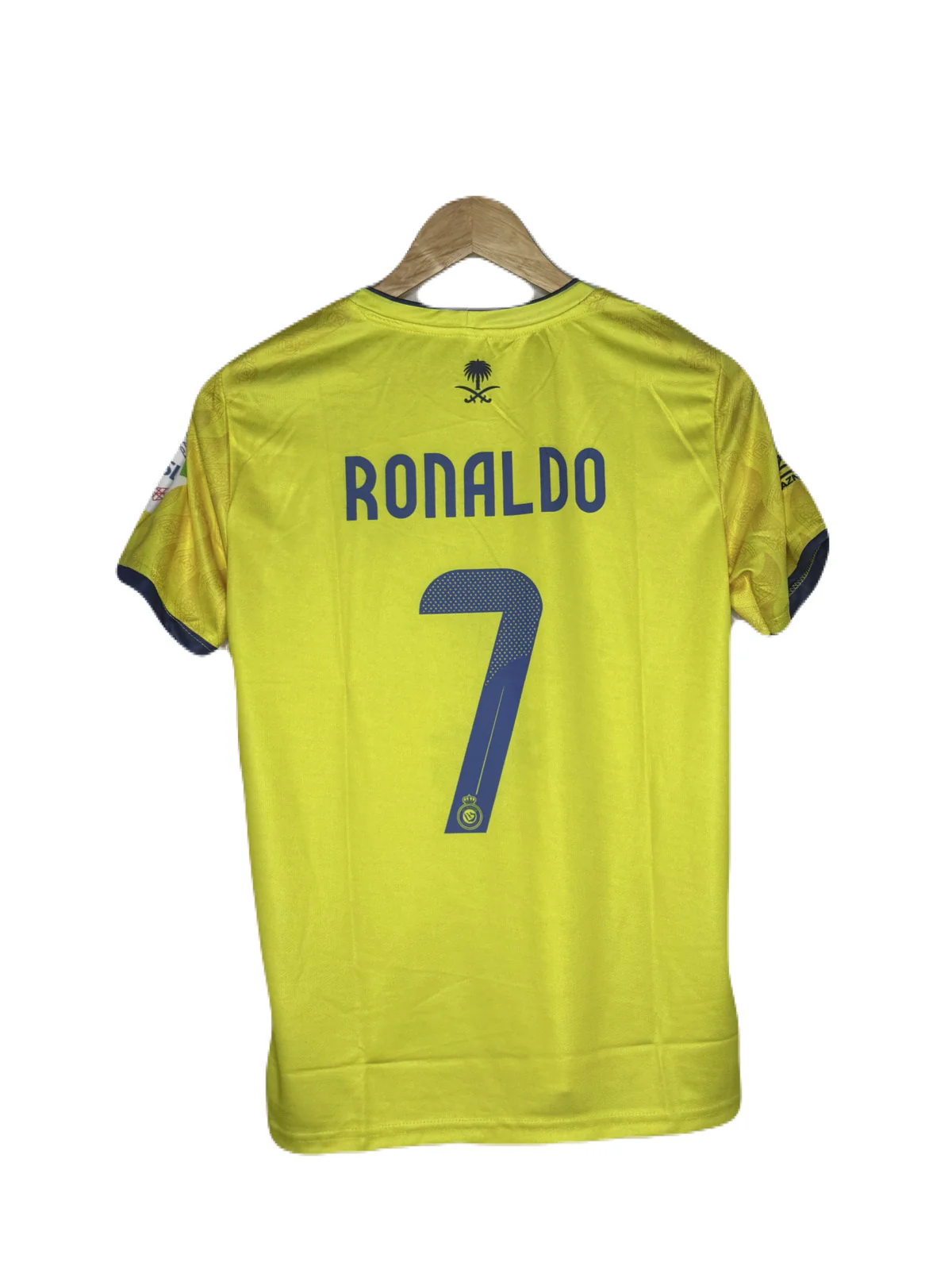 Al Nasrr 2025-26 Home Kit Ronaldo Half Sleeve - P970 Ms Retro Store - Image 3