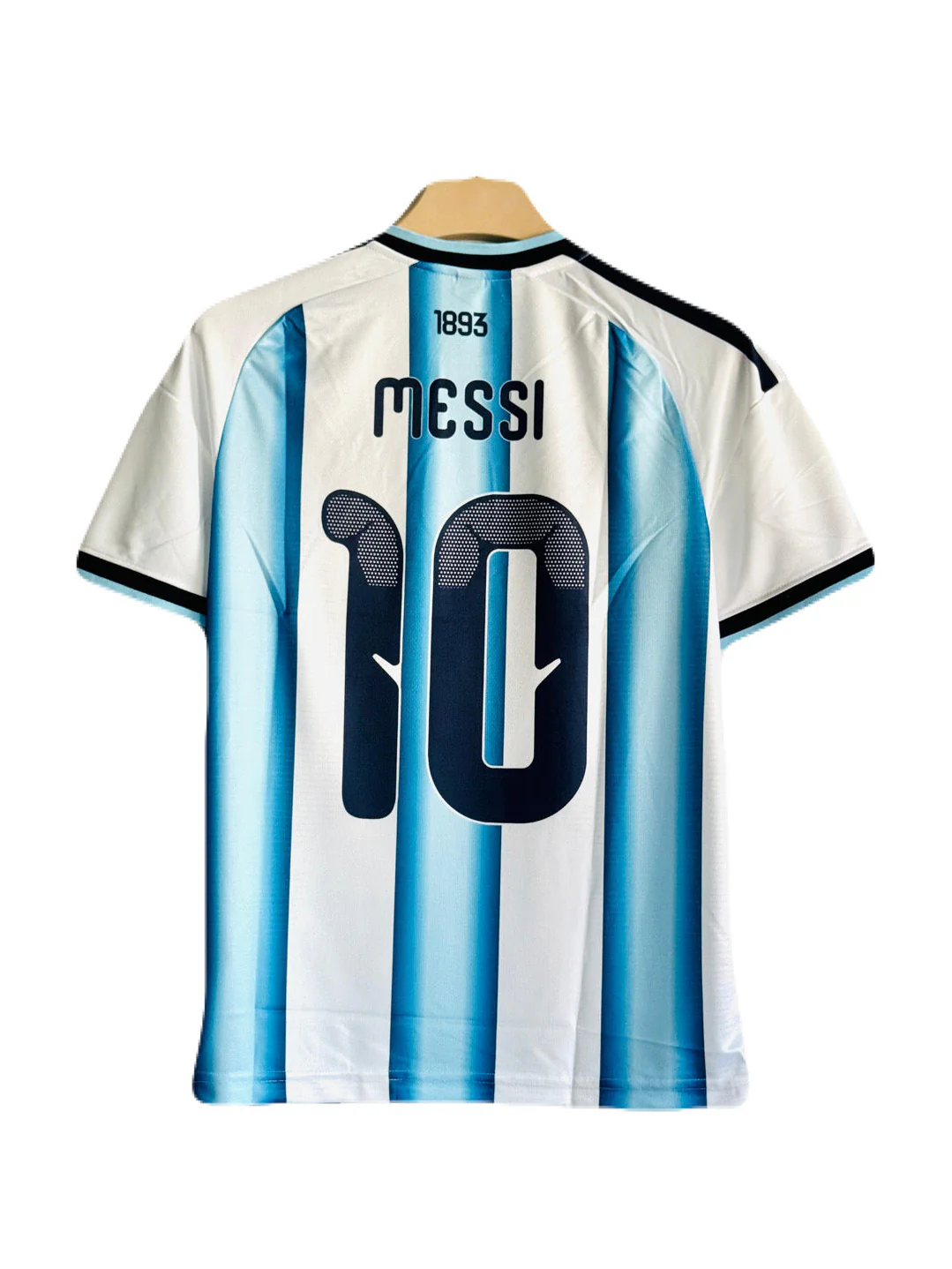 Argentina 2026 World Cup Home Kit Messi Premium Quality Half Sleeve Embroidery -P1358 Ms Retro Store - Image 4