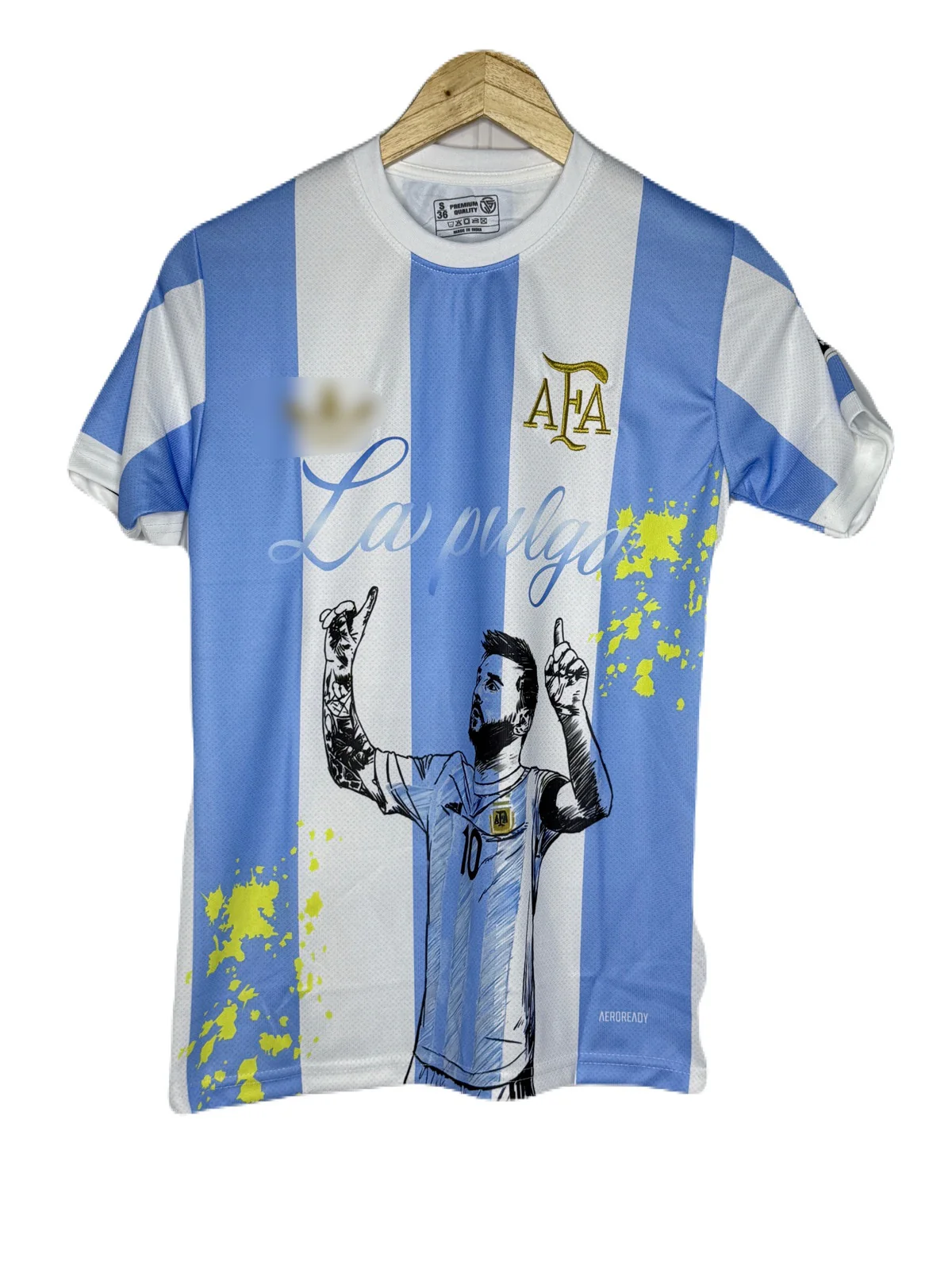Argentina 50th Anniversary Special Edition Messi Version - P451 Ms Retro Store - Image 2