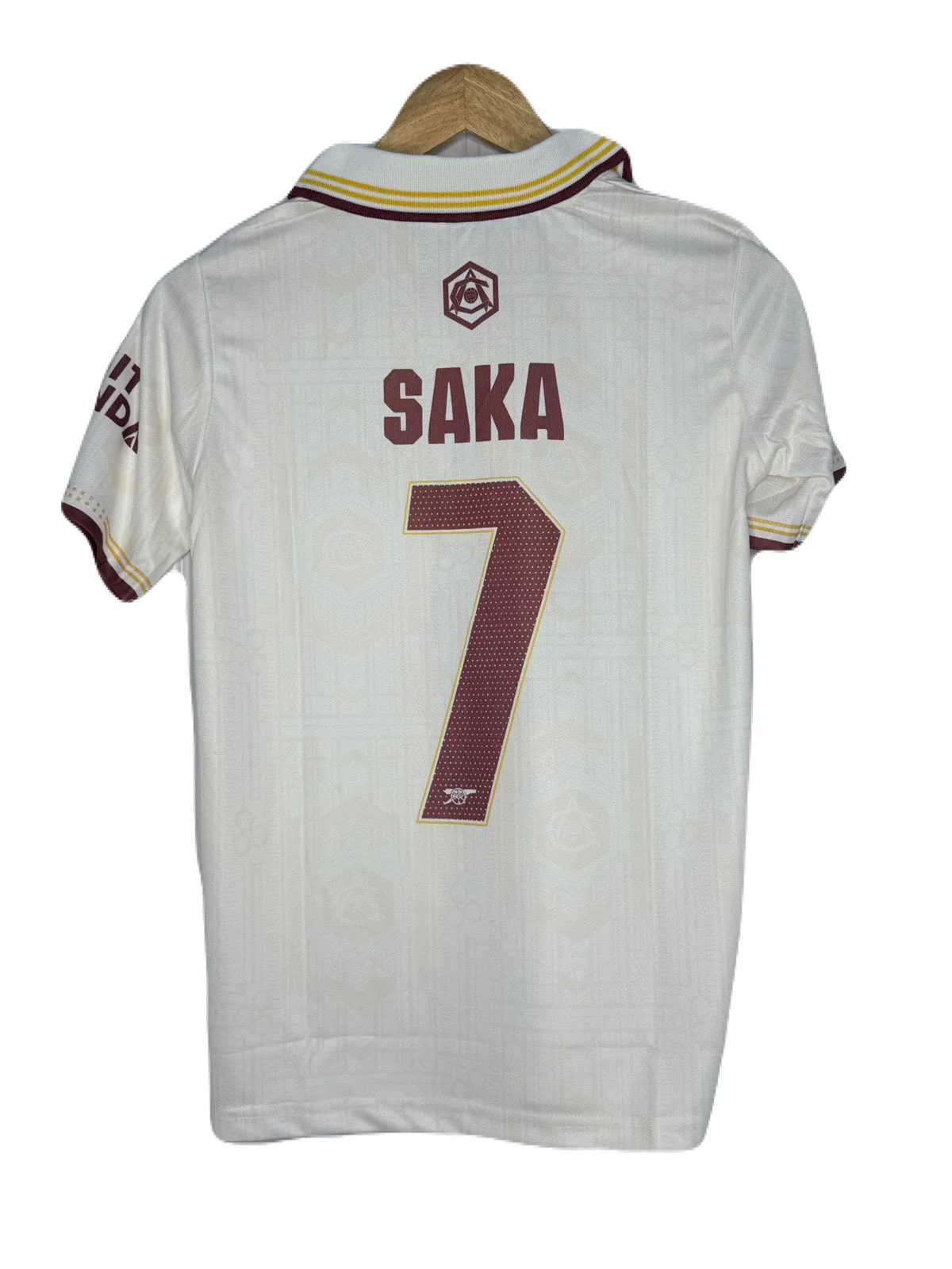 Arsenal 2025-26 Third Kit saka Half Sleeve-P1354 Ms Retro Store - Image 3