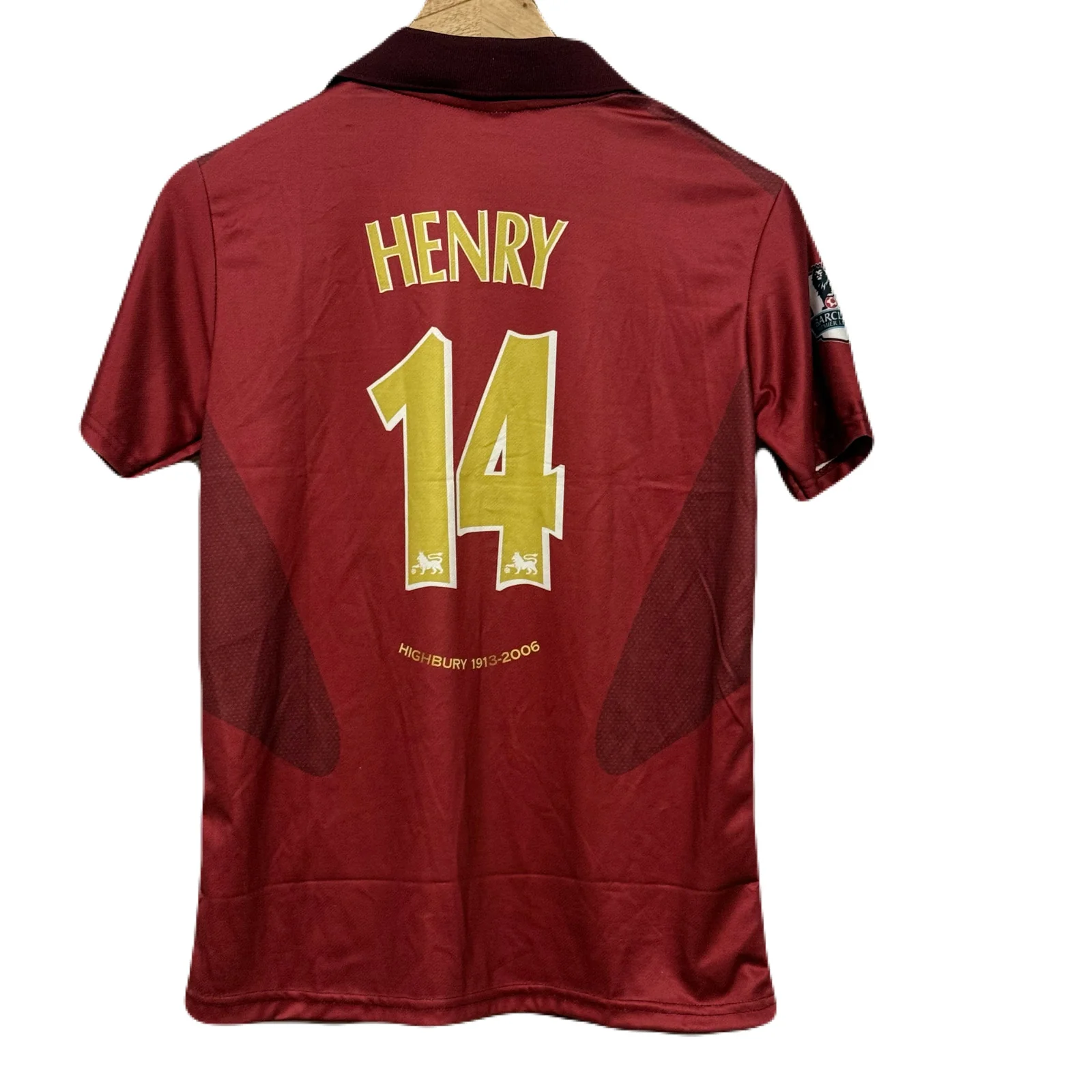 Arsenal Fc 2005-06 Home kit Henry Half sleeve - P845 Ms Retro Store - Image 3