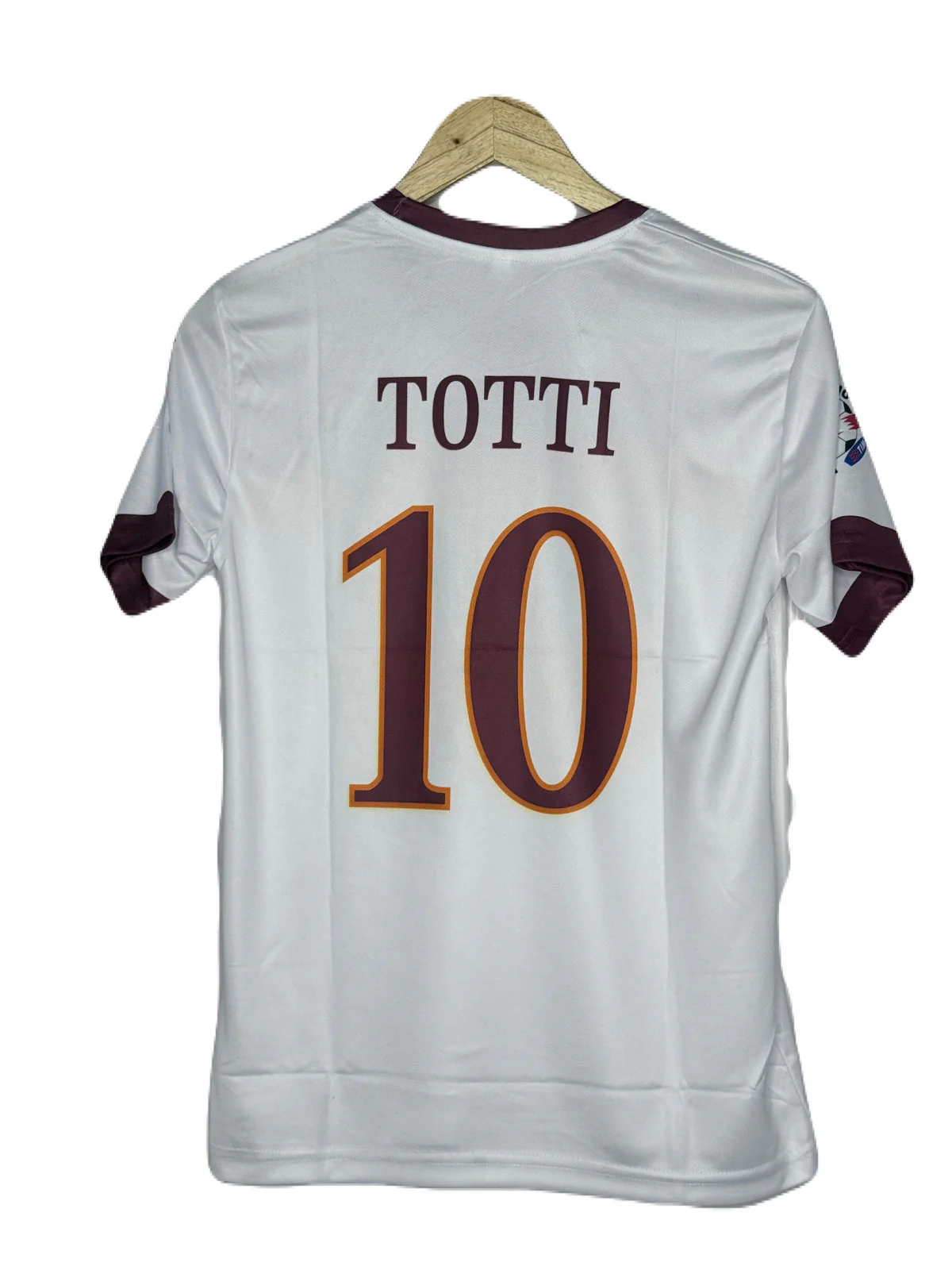 As Roma 2009-10 Away Kit Totti Half Sleeve - P865 Ms Retro Store - Image 3