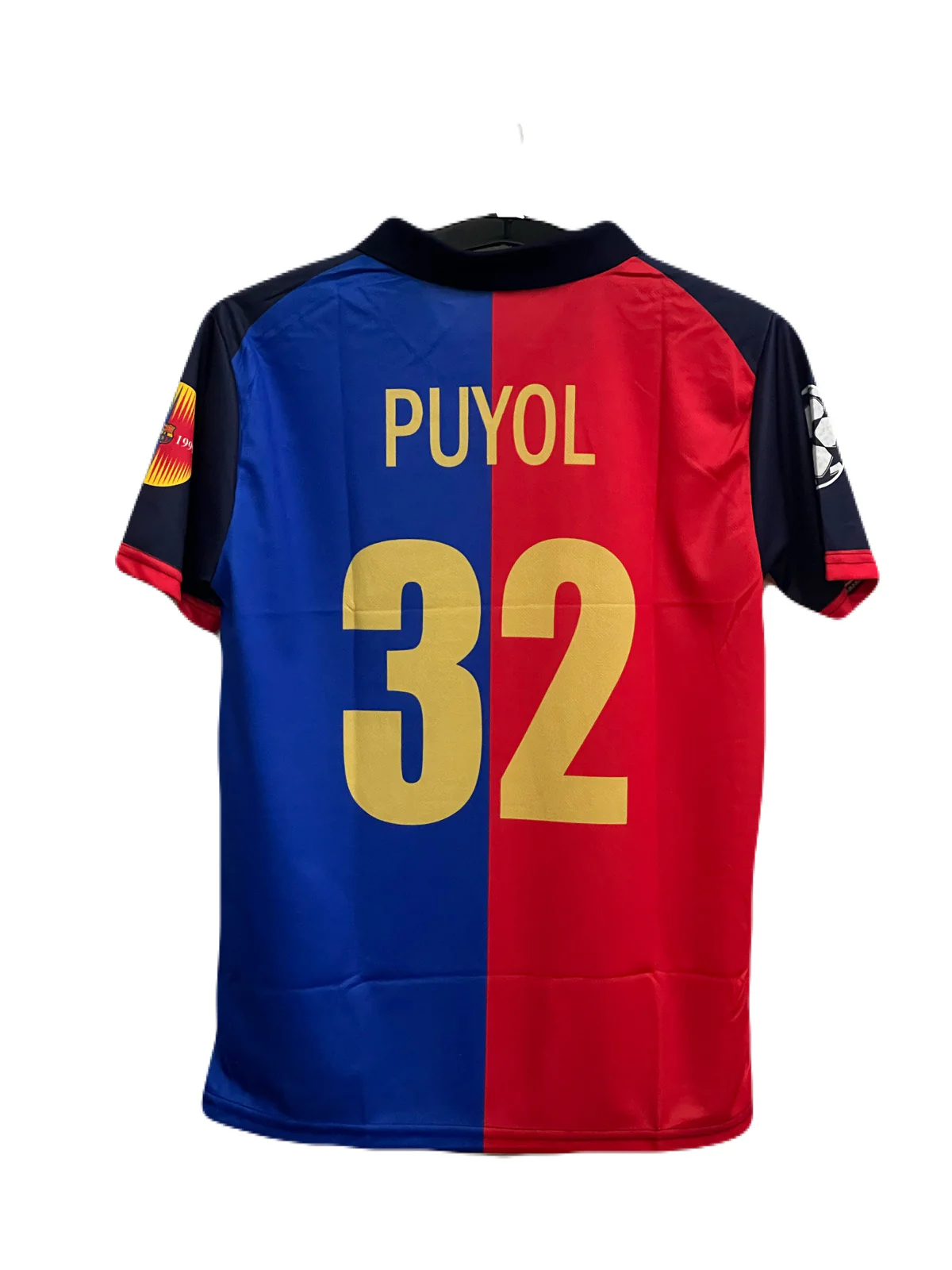 Barca 1999 vintage jersey half sleeve puyol -  P245 ms retro store - Image 5
