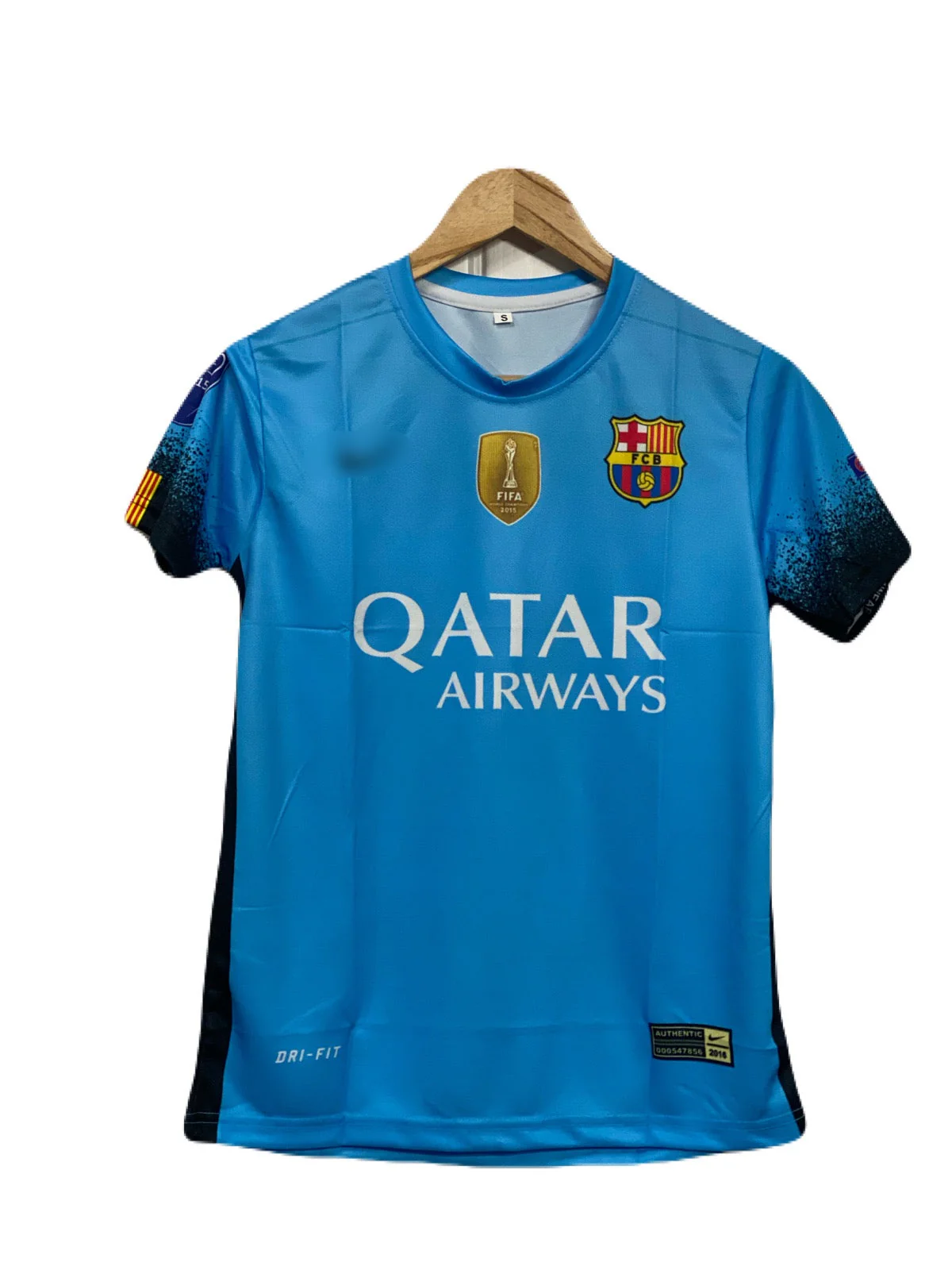 Barcelona 2015-16 Third kit Neymar jr Half sleeve P541- Ms Retro Store - Image 2