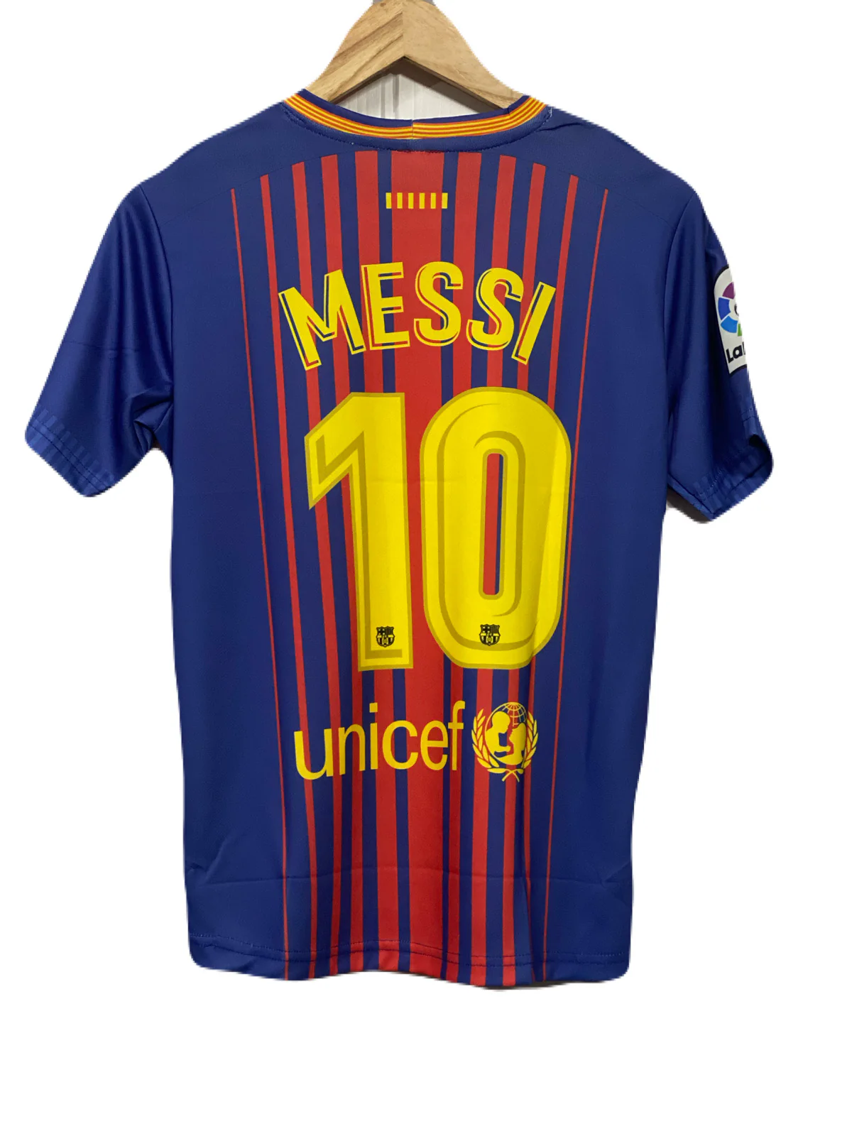 Barcelona 2018 copadelray final edition jersey messi P289 - ms retro store - Image 3