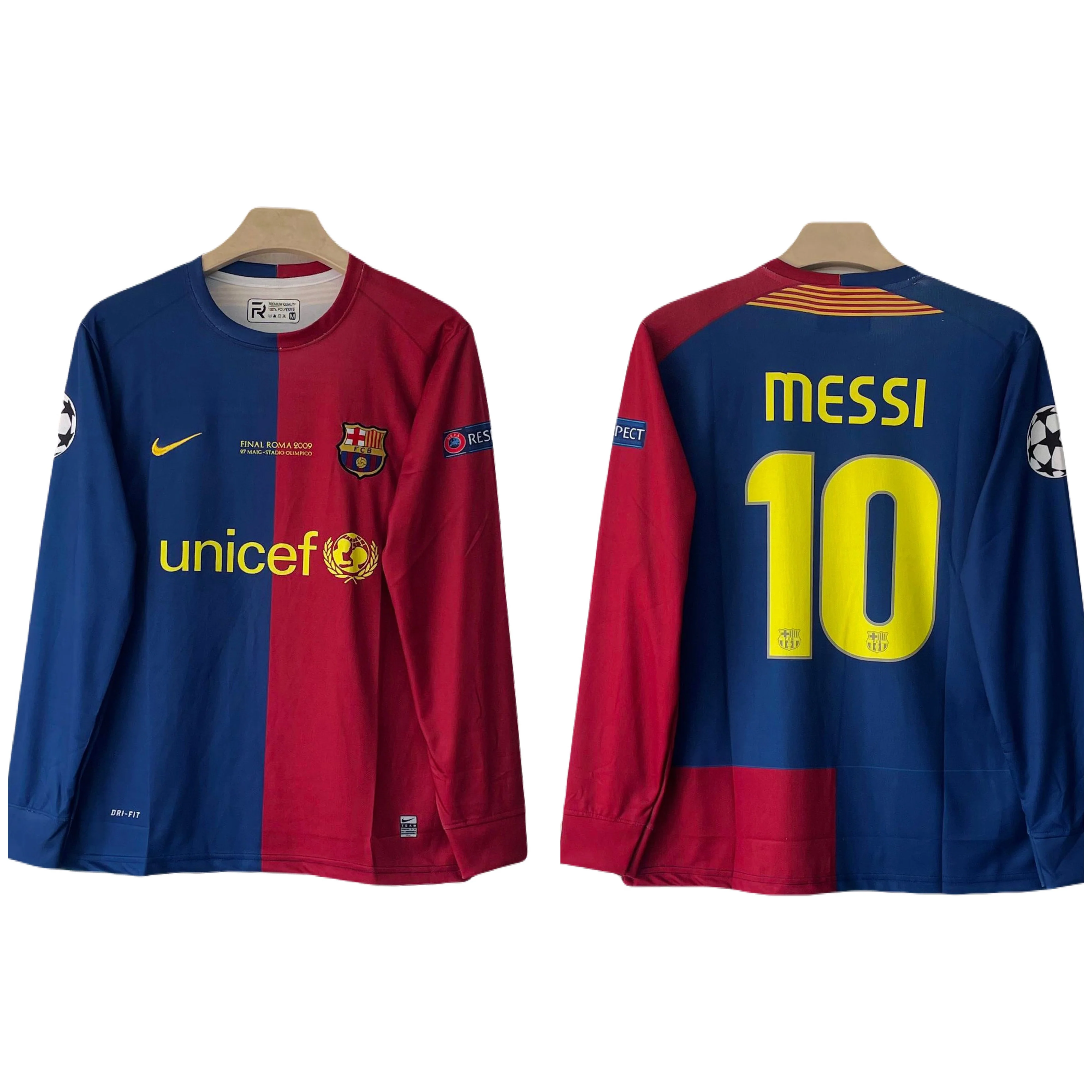 Barcelona Messi 2008-09 home kit Full Sleeve - P1328 Ms Retro Store