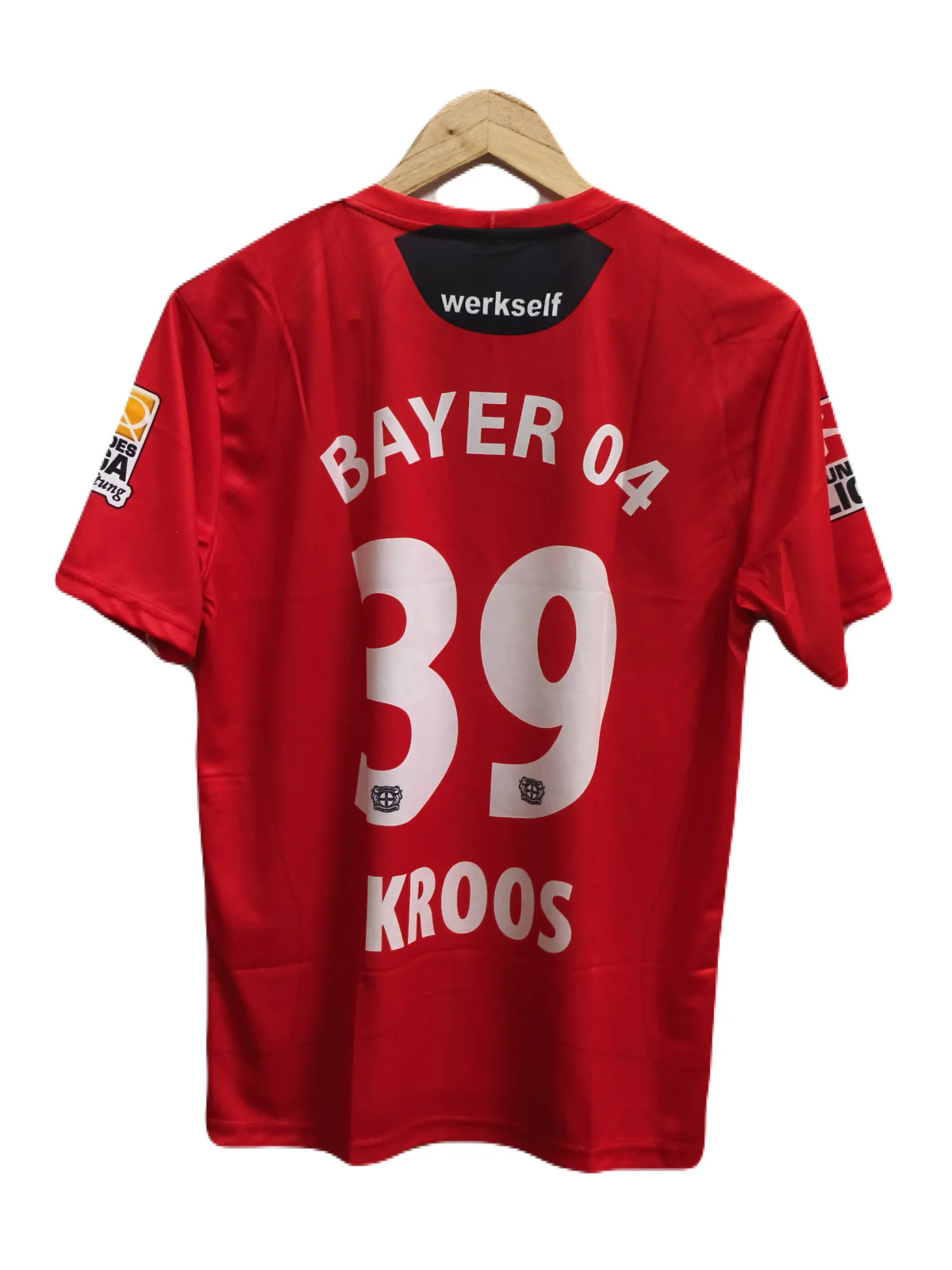 Bayer Leverkusen 2008/09 home kit kroos - P1005 ms retro store - Image 3