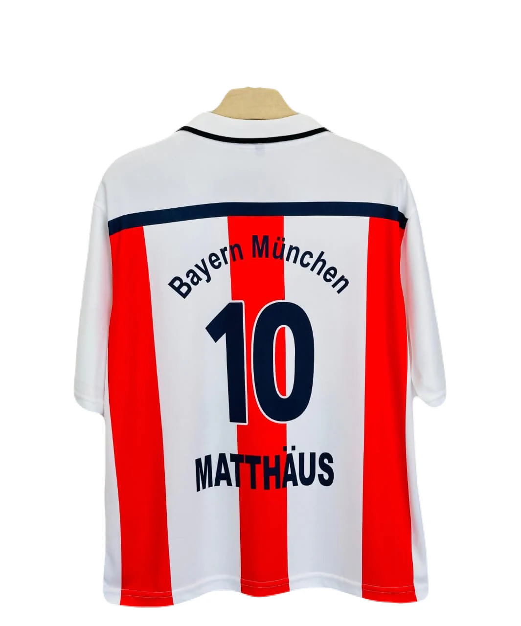 Bayern  2000-01 Home kit Mathaus Collar Five sleeve P149 - Ms Retro Store - Image 3