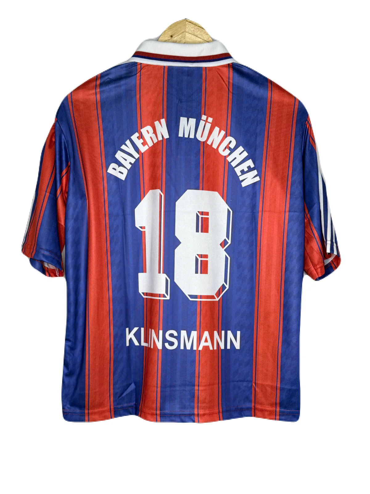 Bayern Munich 1995-97 Home Kit Kilnsmann Five Sleeve P859 Ms Retro Store - Image 3