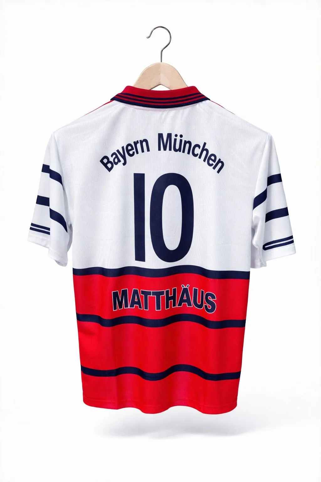 Bayern Munich 1998-00 Matthaus away football shirt five sleeve collar - P1330 ms retro store - Image 3