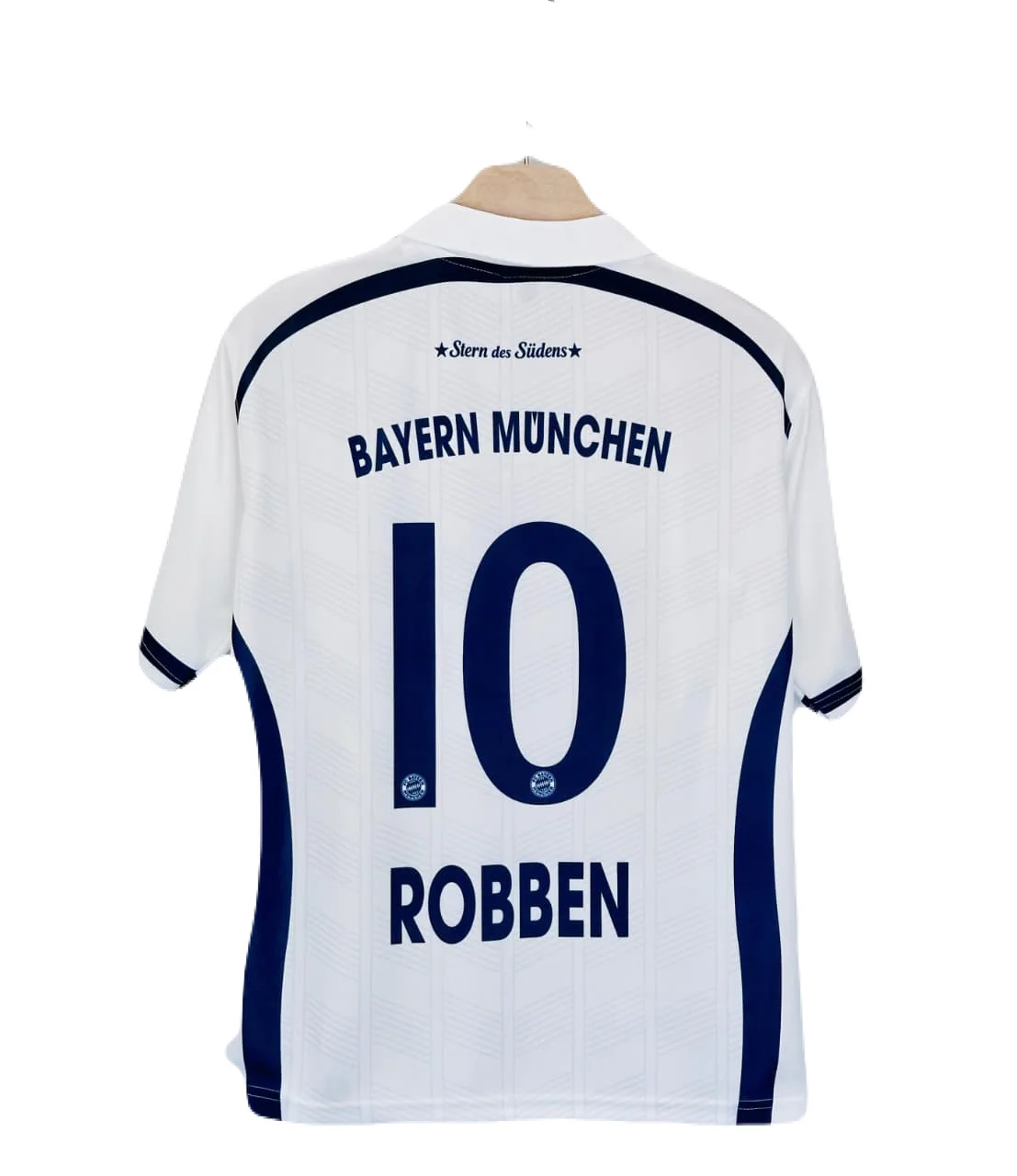 Bayern Munich 2006-07 Robben Away Kit Five Sleeve -P1269 Ms Retro Store - Image 3