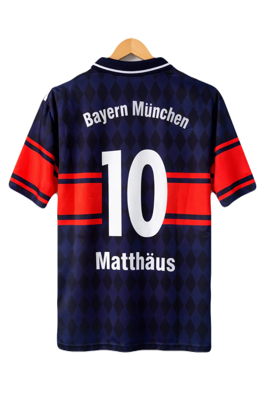 Bayern Munich 1997-1999 retro home jersey Five Sleeve Embroidery -P1199 Ms Retro Store - Image 3