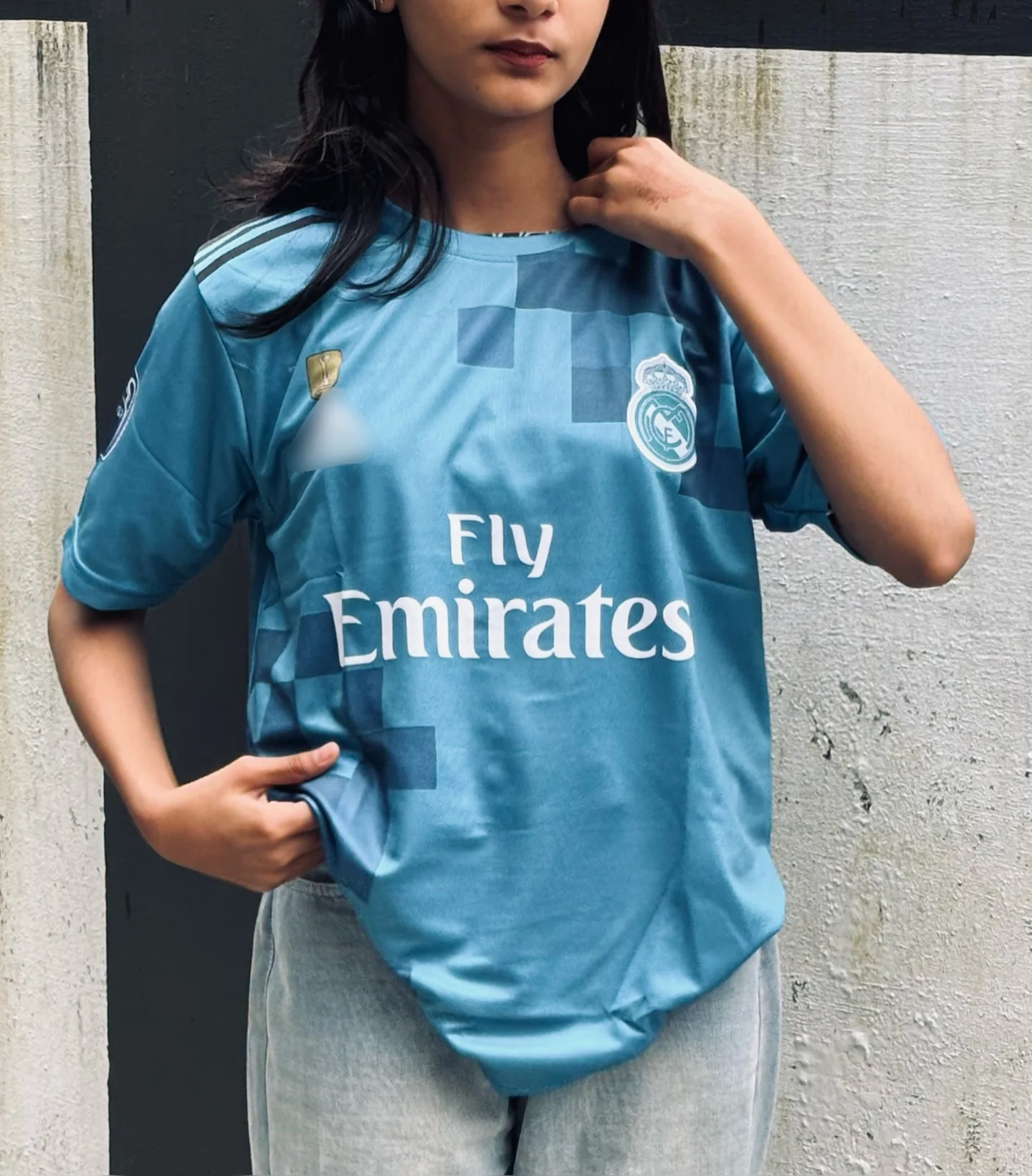 Realmadrid 2017/18 third kit full sleeve ronaldo P163 - ms retro store - Image 5