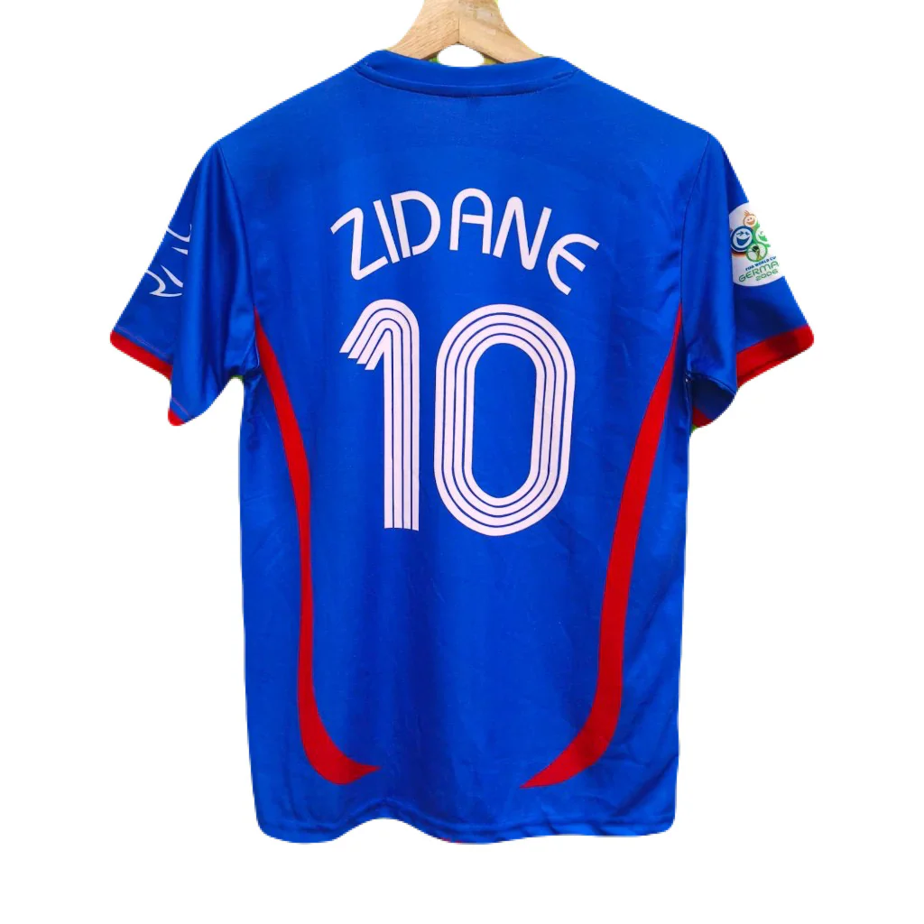 Best retro jersey france 2006/07 home zidane - P7 - ms retro store - Image 3