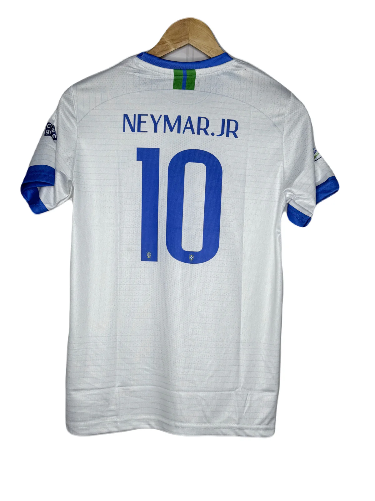 Brazil 2019 Away Kit Neymar jr Half Sleeve - P1022 Ms Retro Store - Image 3