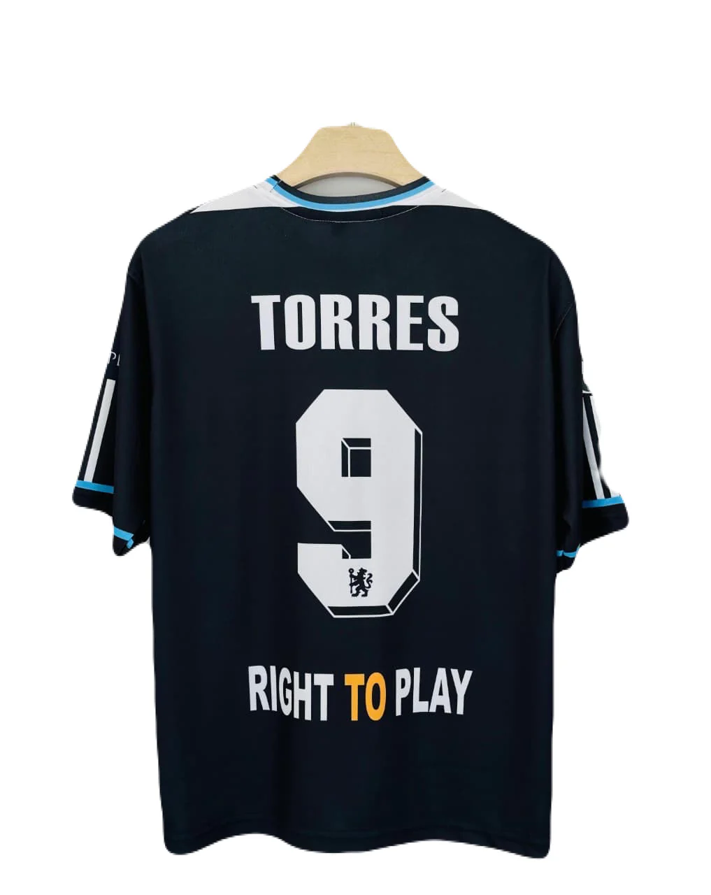 CHELSEA 2011-12 AWAY TORRES FIVESLEEVE - P765 MS RETRO STORE - Image 3