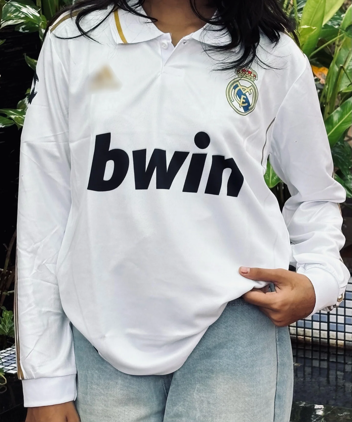 Best retro jersey Realmadrid 2011/12 home jersey Ronaldo full sleeve P405 - ms retro store - Image 8