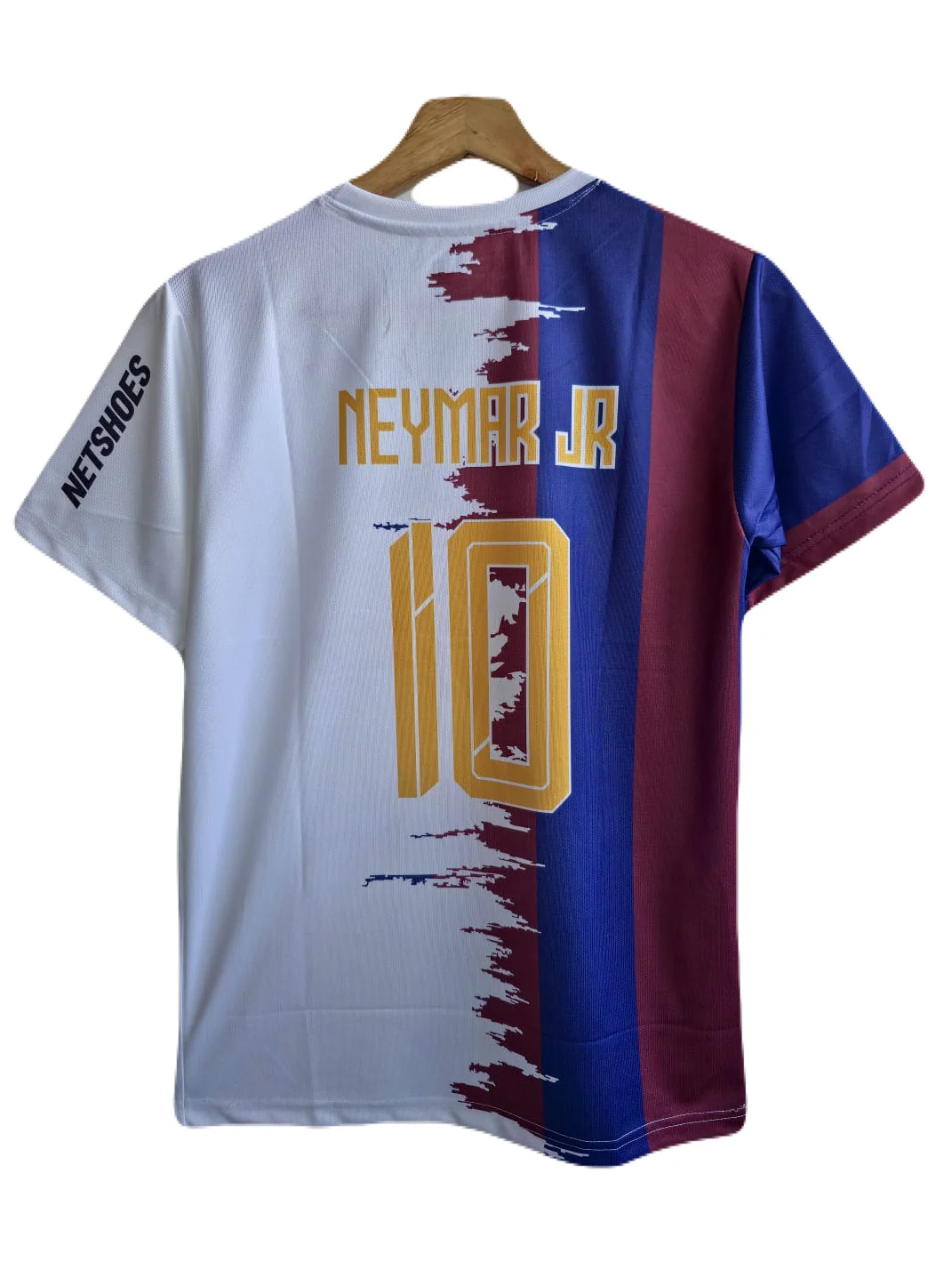 Neymar jr all time club jersey embroidery Limited edition -P1168 Ms retro store - Image 3