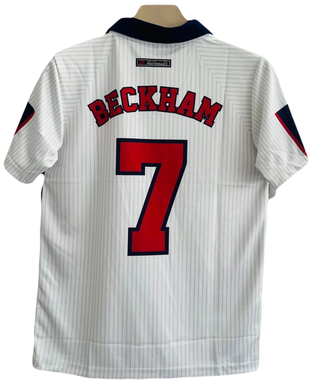 England 1998 Home kit Polo P349 - Ms Retro Store - Image 3