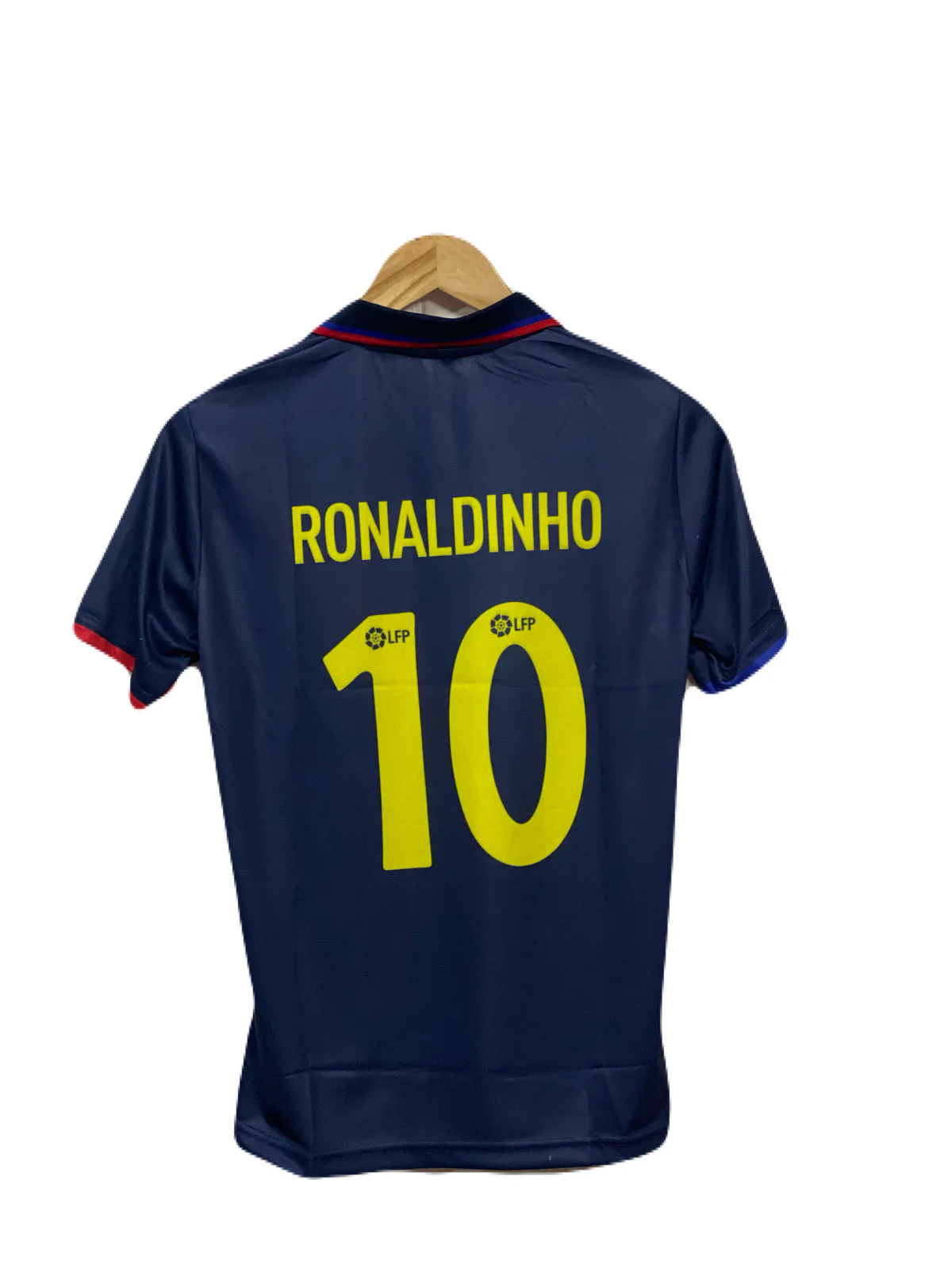 Fc Barcelona 2002-03 Away kit Ronaldinho Half sleeve P518 - Ms Retro Store - Image 3