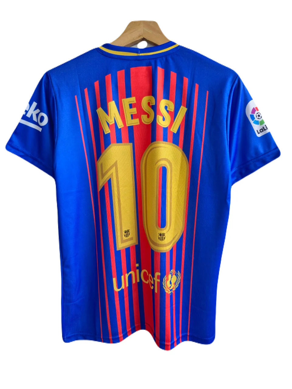 Fc Barcelona 2017/18 Home jersey Messi P132 - MS Retro Store - Image 3