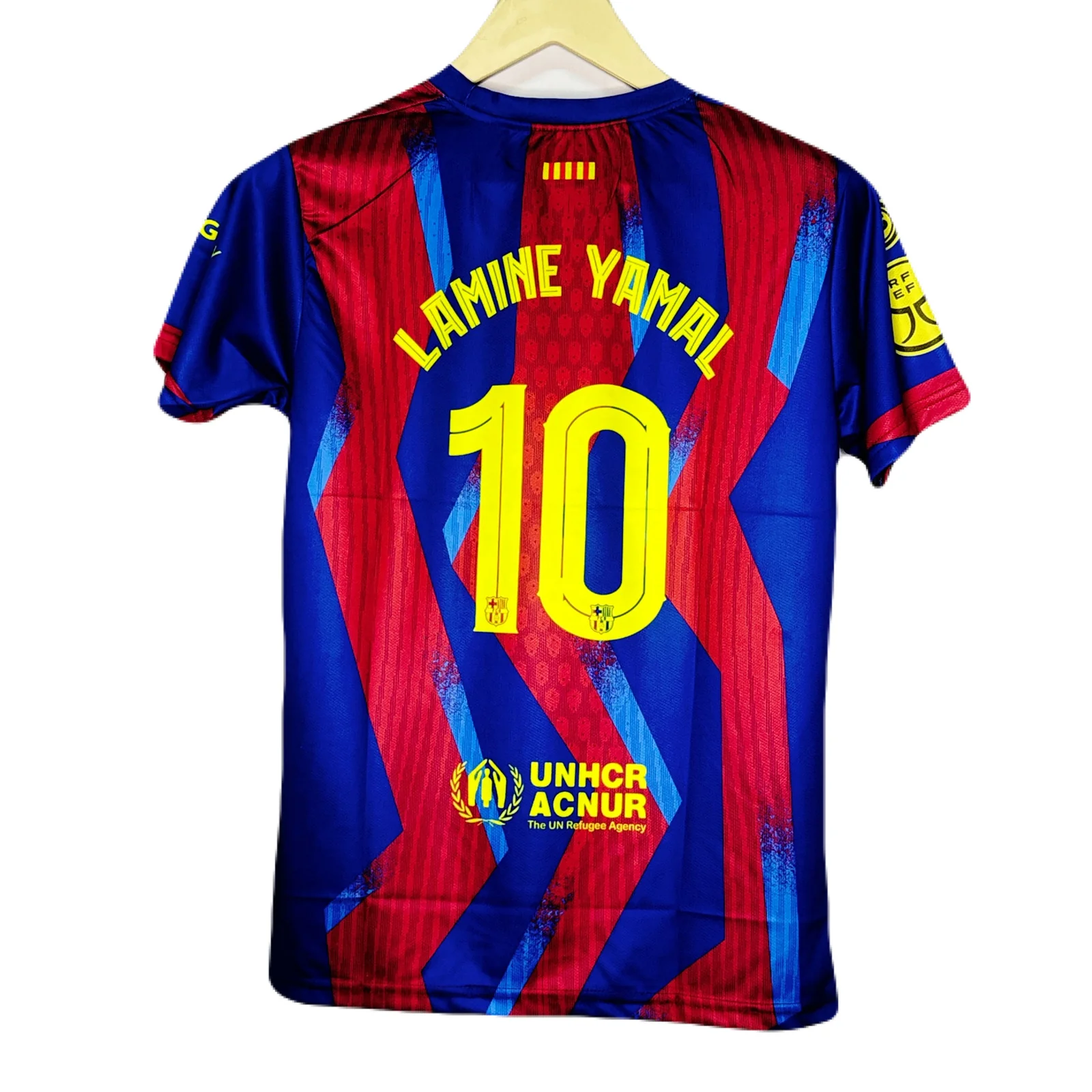 Fc Barcelona 2025-26 Fourth Kit Yamal Half Sleeve -P1326 Ms Retro Store - Image 3