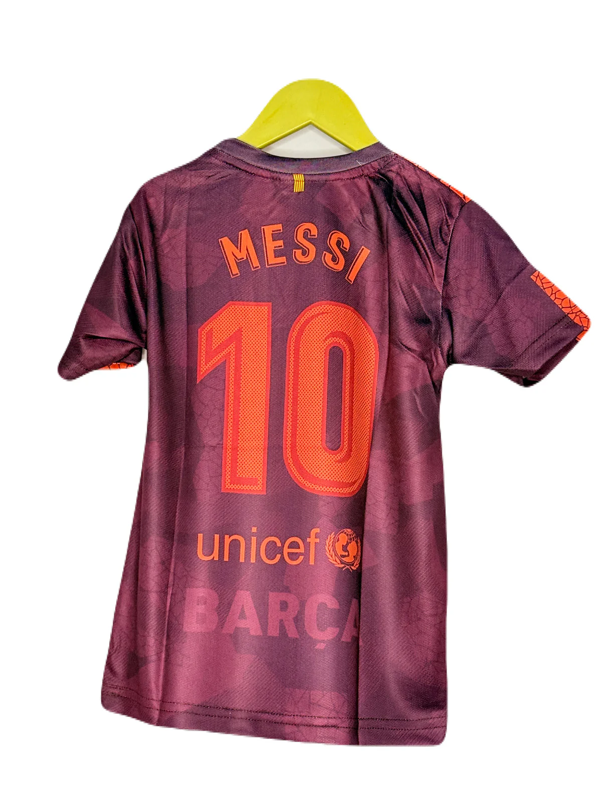 Fc Barcelona Messi 2017-18 Third Kit Kids - P1274 Ms Retro Store - Image 3