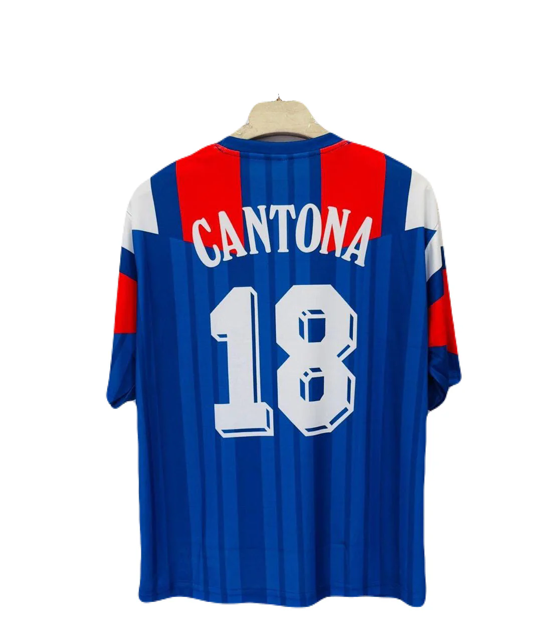 France 1992/94 home cantona - P1070 ms retro store - Image 3