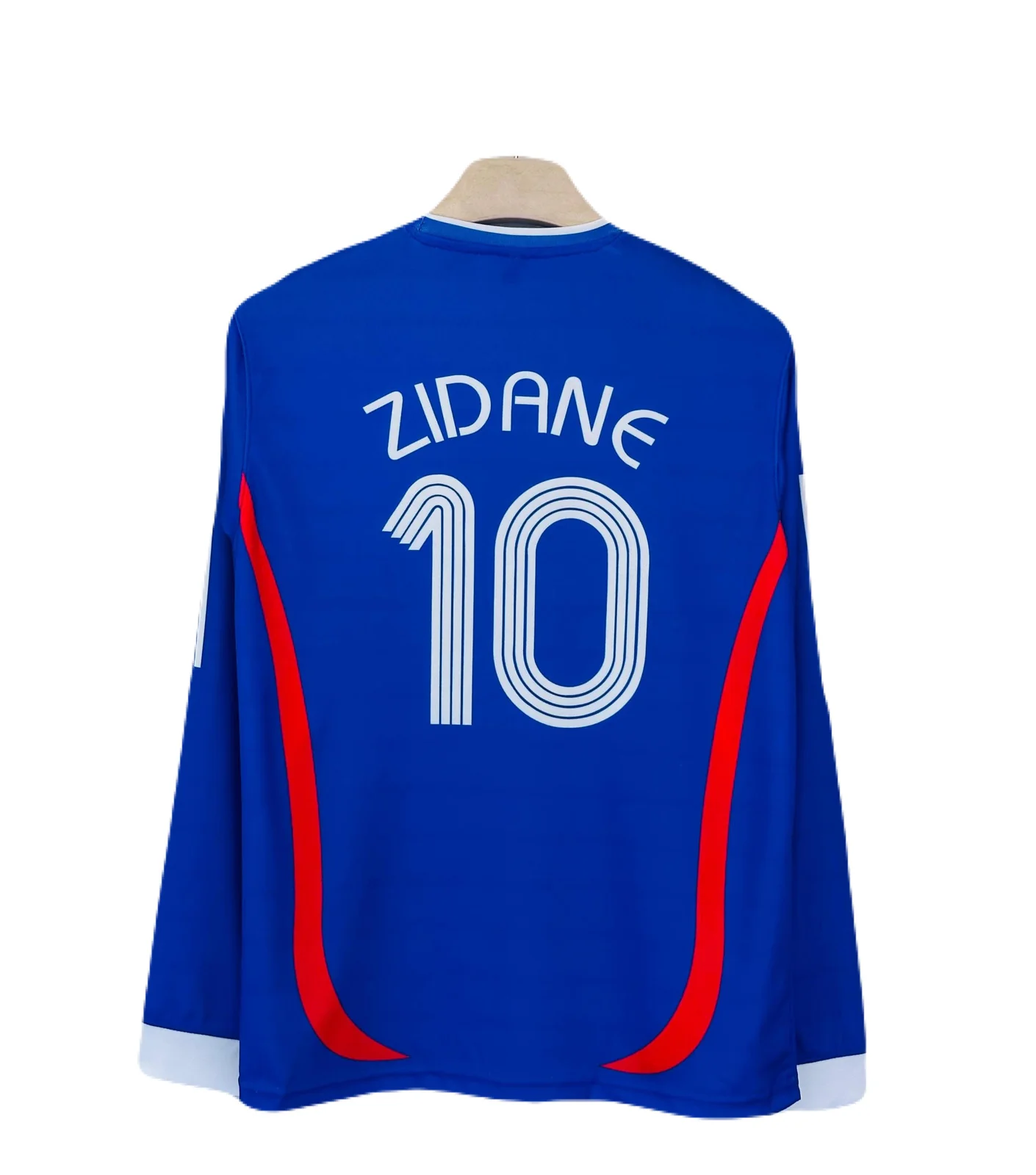 France 2006 Home Jersey Zidane Full sleeve Sublimation -P1355 Ms Retro Store - Image 3