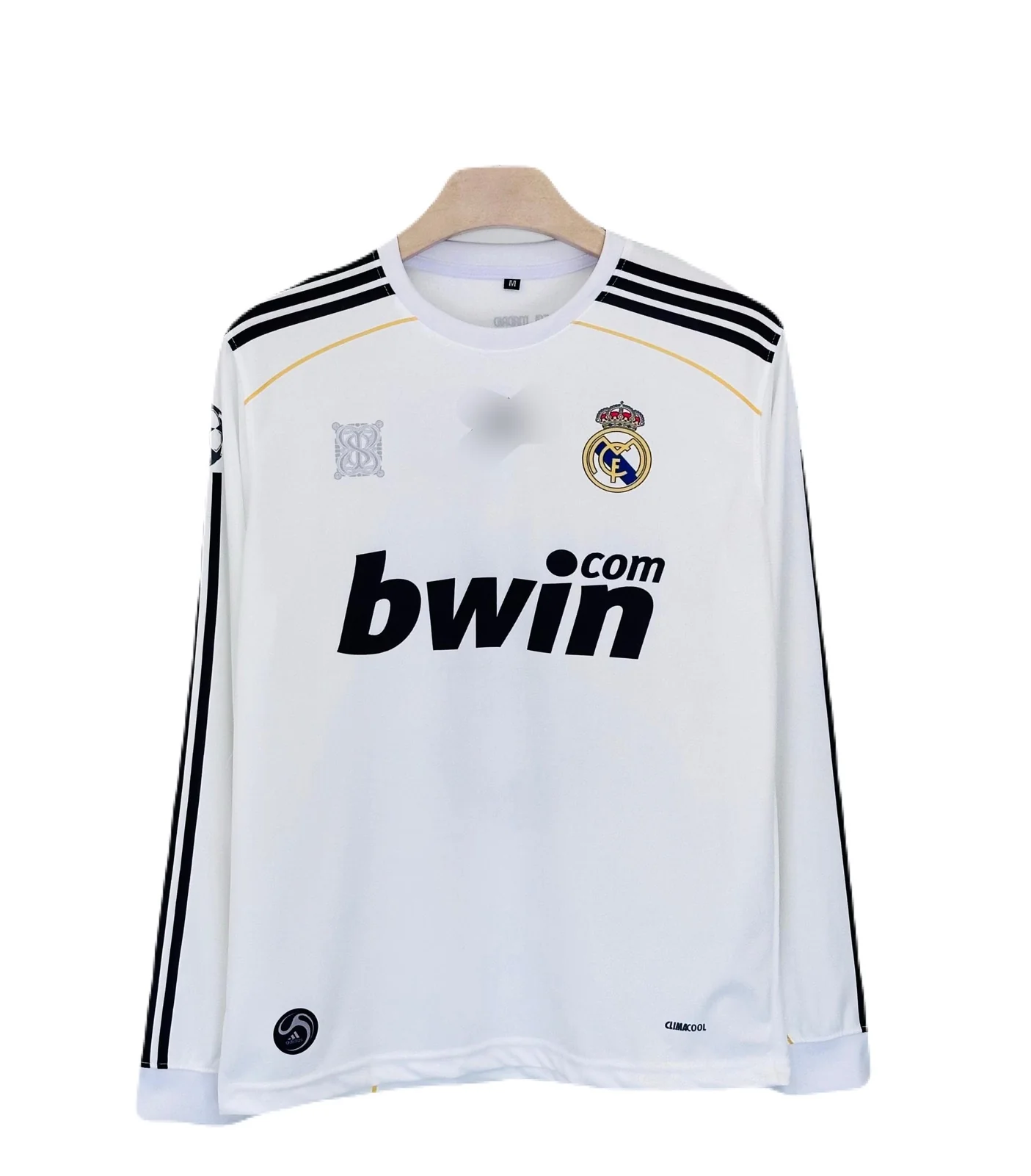 Real Madrid 2009/10 Kaka Home Full sleeve Sublimation Jersey -P1352 Ms Retro Store - Image 2
