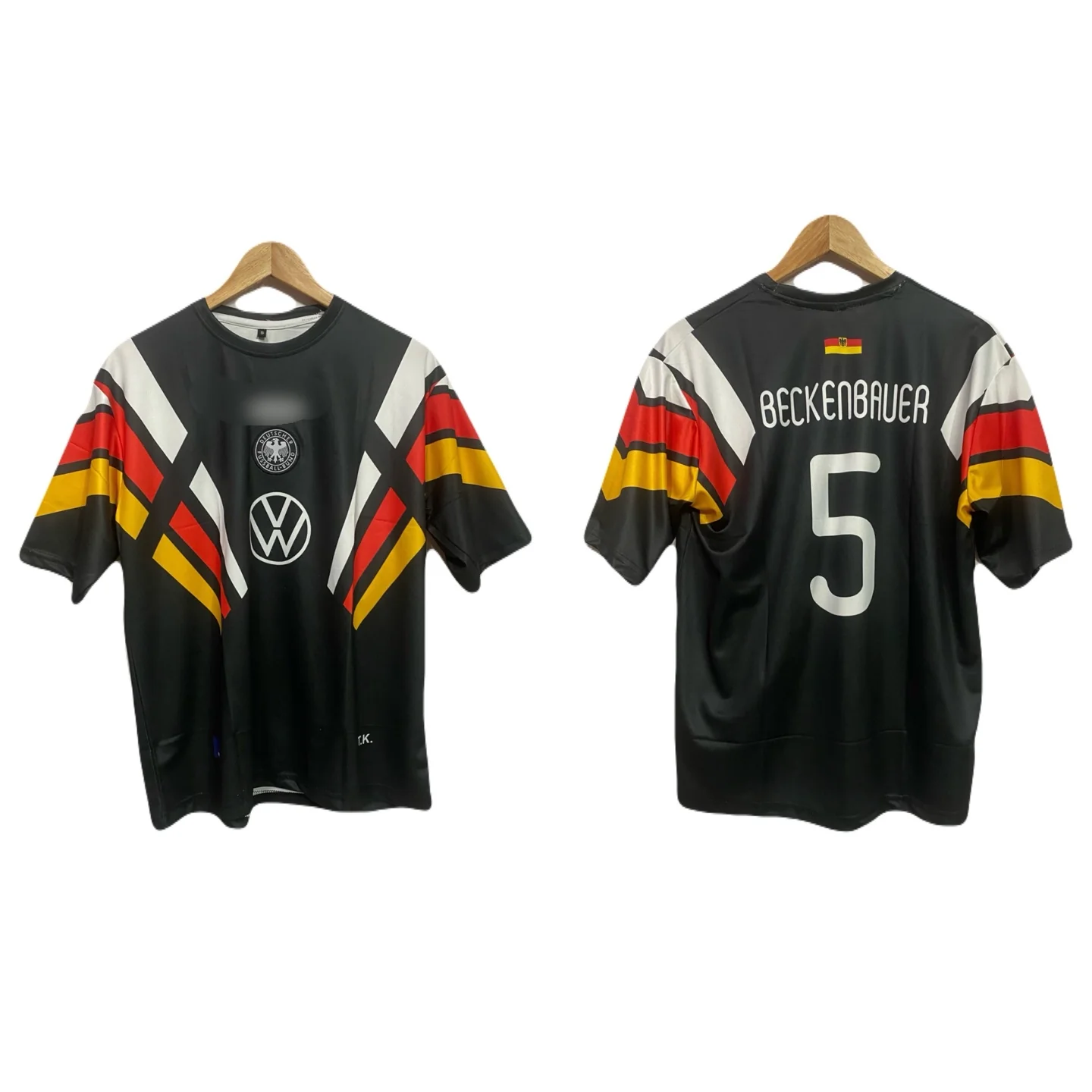 Germany 1996 Away Five sleeve Beckenbauer - P37 - Ms Retro Store - Image 4