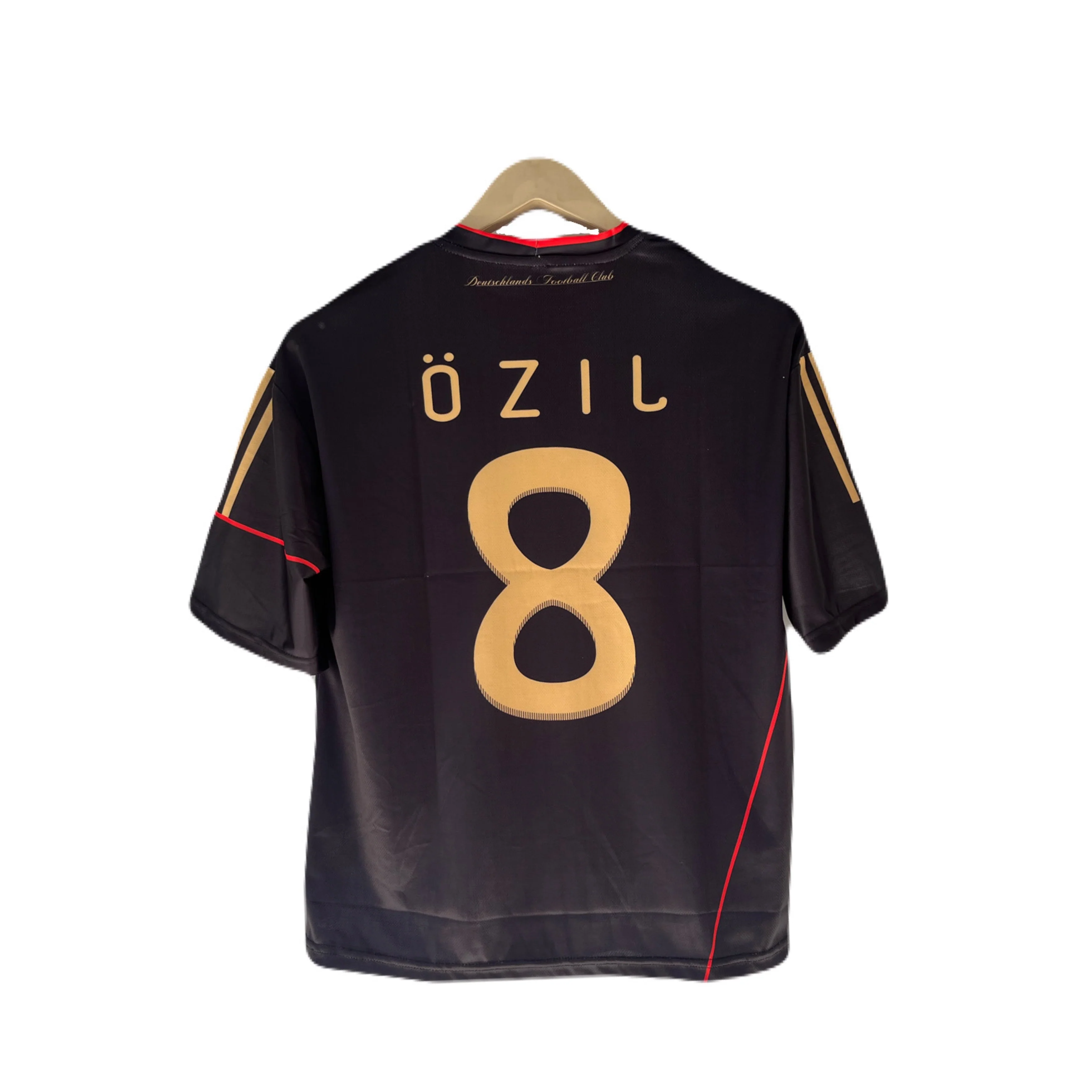 Germany 2010 Away Five sleeve ozil Loosefit - P46 - Ms Retro Store - Image 3