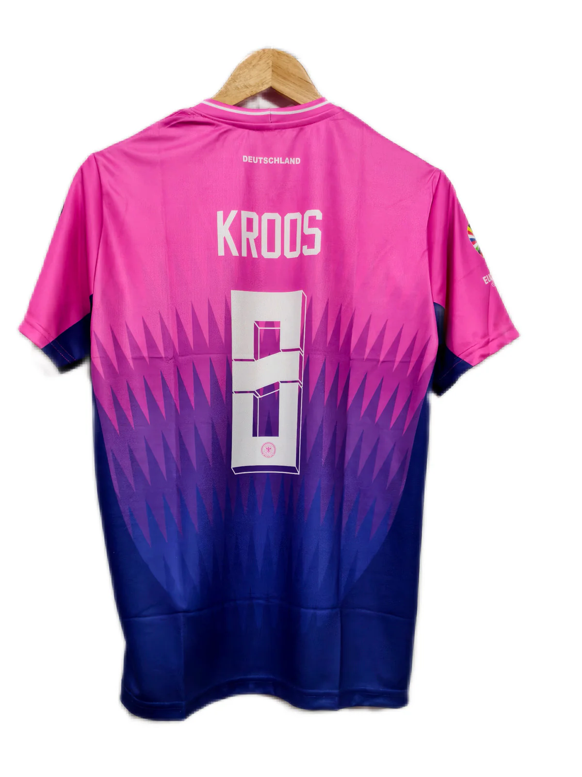 Germany 2024 kroos Away Pink kit Half sleeve - P94 - Ms Retro Store - Image 3