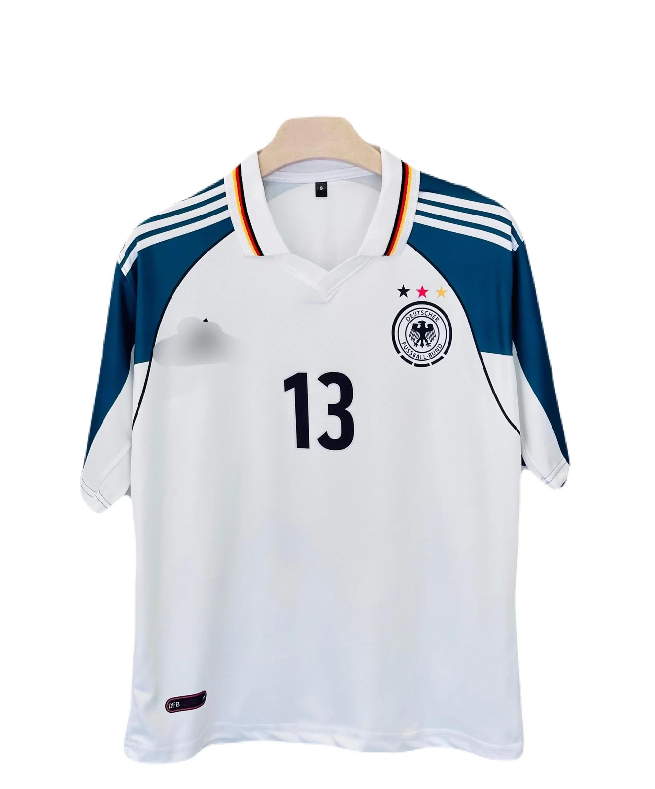 GERMANY BALLACK COLLAR FIVE SLEEVE SUBLIMATION  - Ms retro store - Image 2