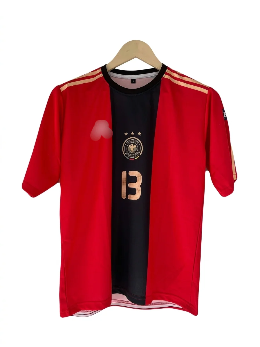 Germany 2005-07 Ballack Five sleeve Roundneck Sublimation- Ms Retro Store - Image 3