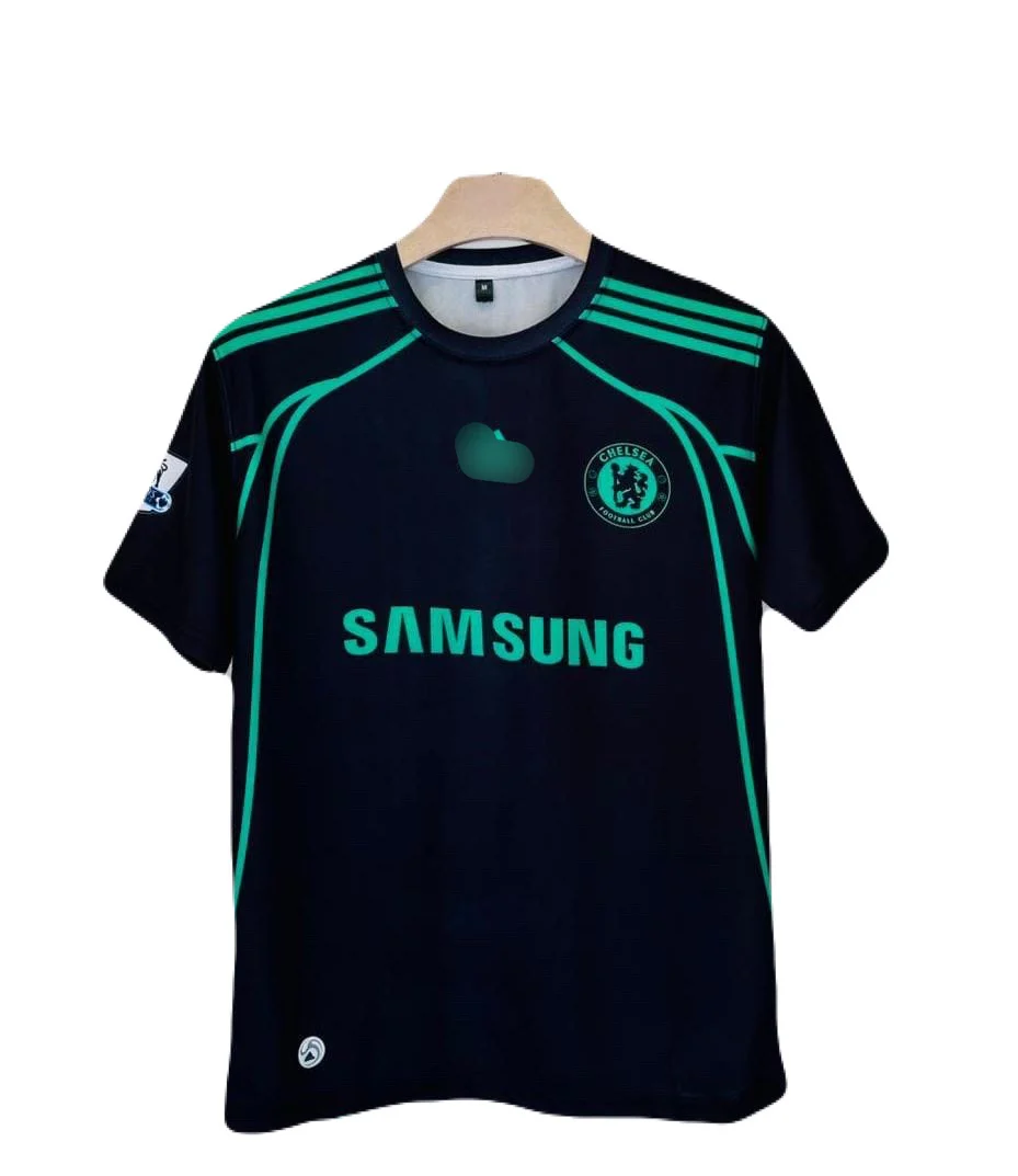 Chelsea 2009-2010 Cech Half Sleeve Sublimation Jersey -P1192 Ms Retro Store - Image 2
