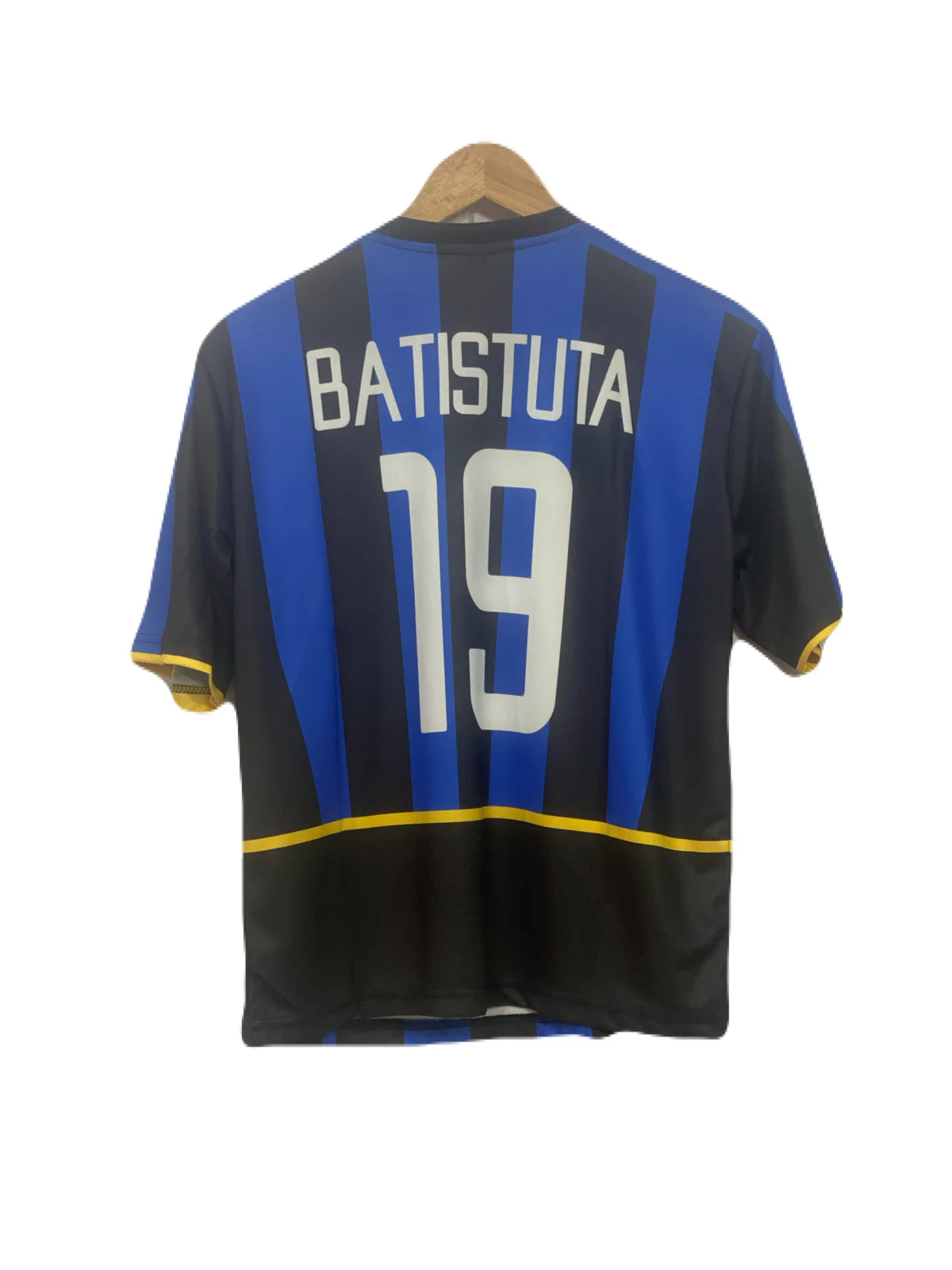Inter Milan 2002-03 Home kit batistuta Five sleeve - P131 - Ms Retro Store - Image 3