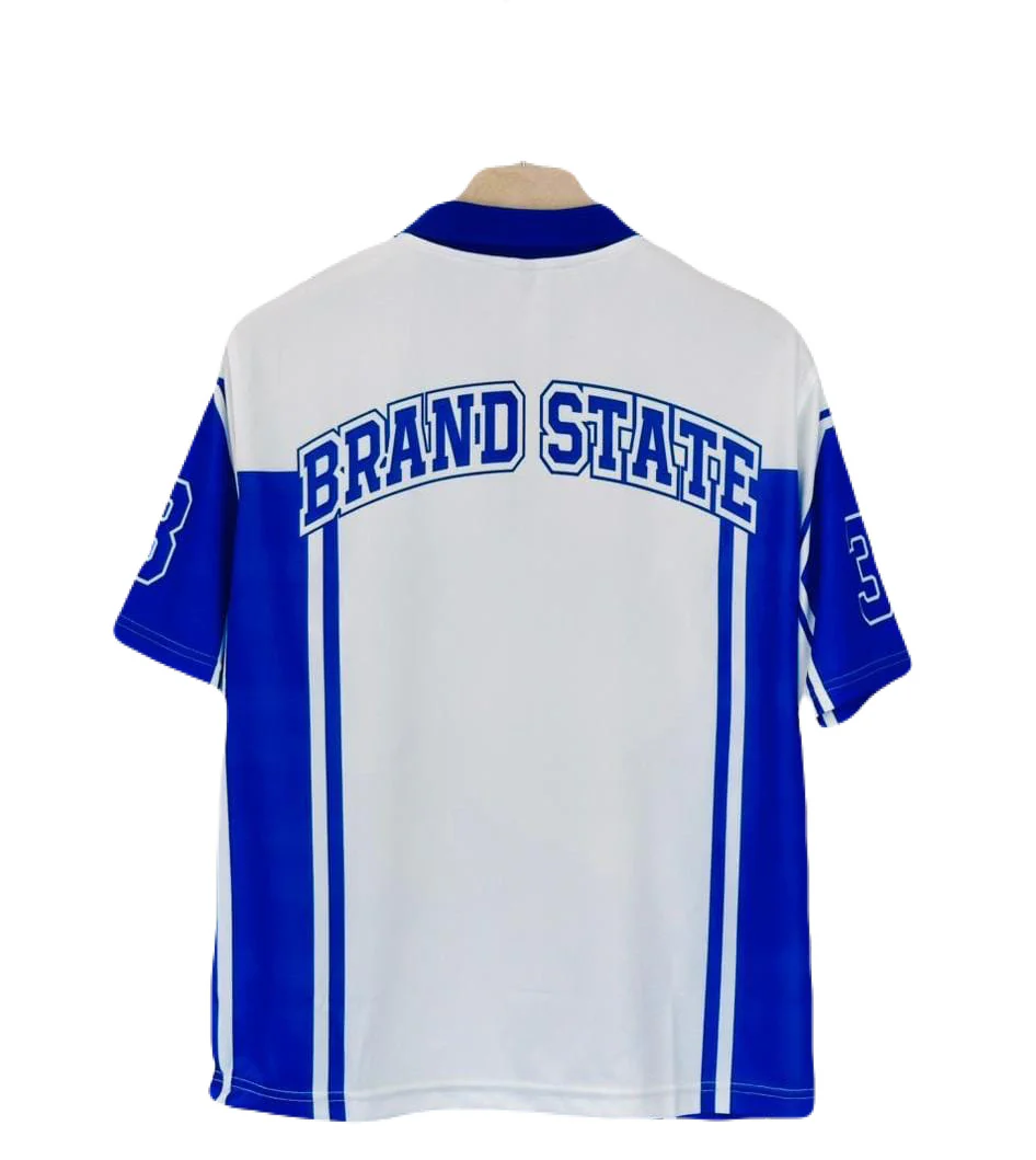 Brand State Sports polo Jersey Five Sleeve- P1319 Ms Retro Store - Image 3