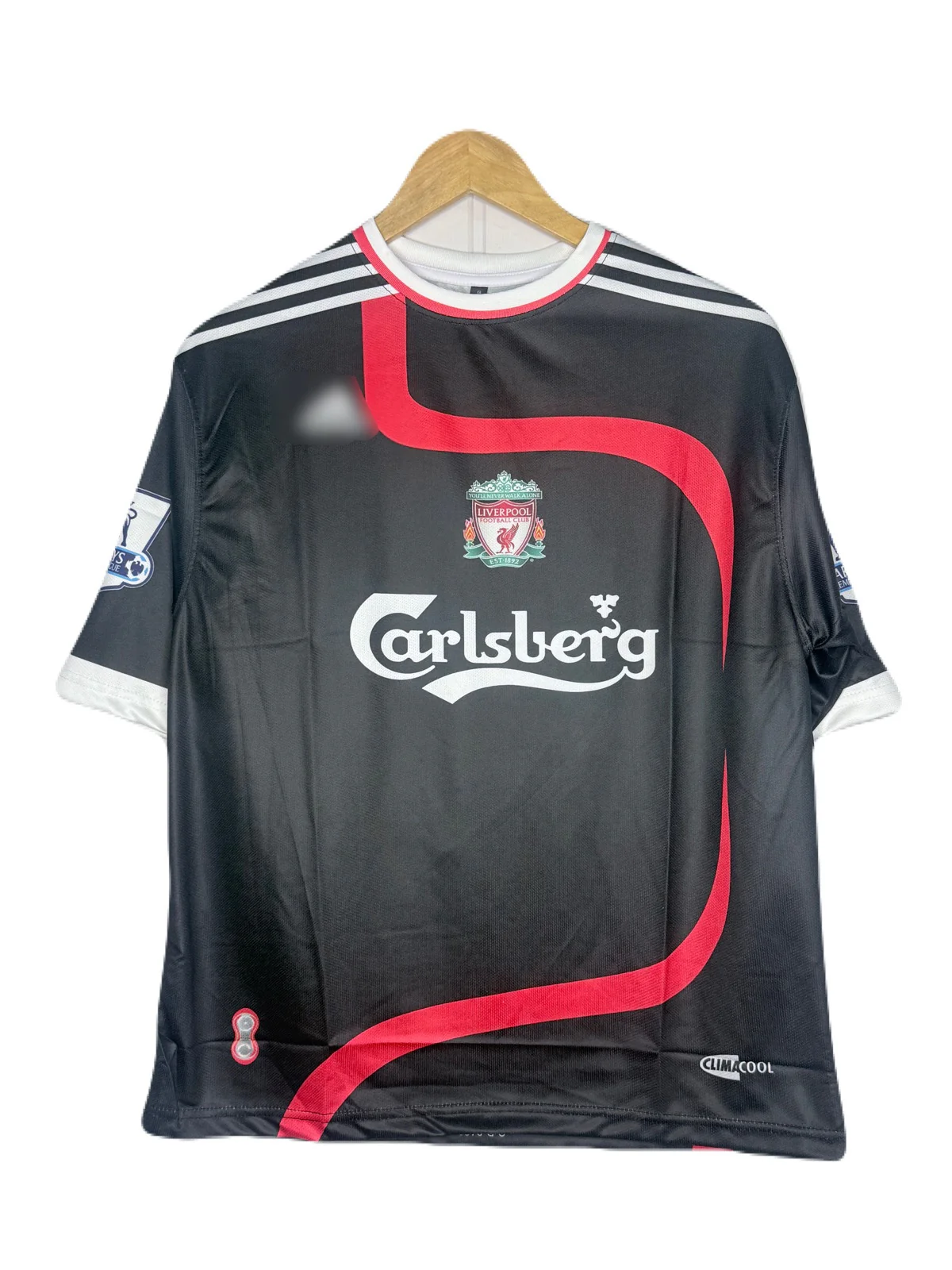 Liverpool 2007-08 Third Kit Torres Five Sleeve - P894 Ms Retro Store - Image 2