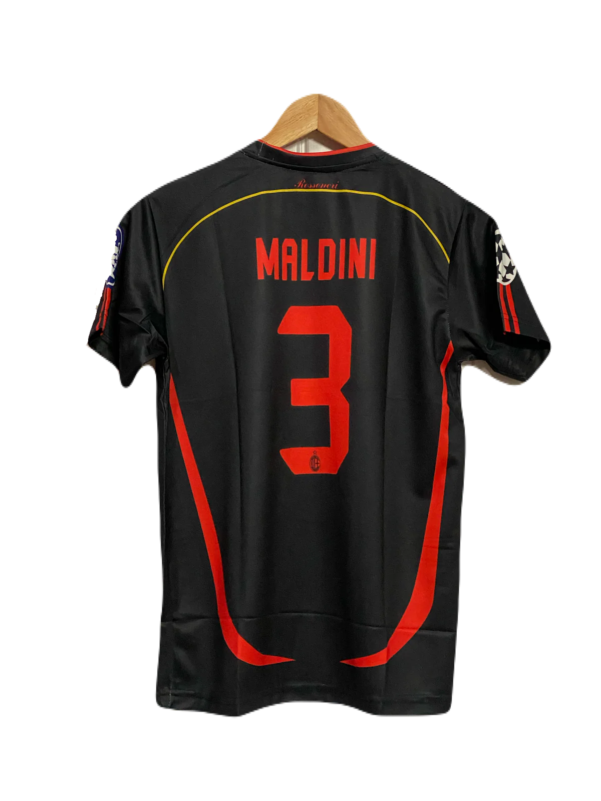 Maldini ac milan embroidery half sleeve - P440 ms retro store - Image 3