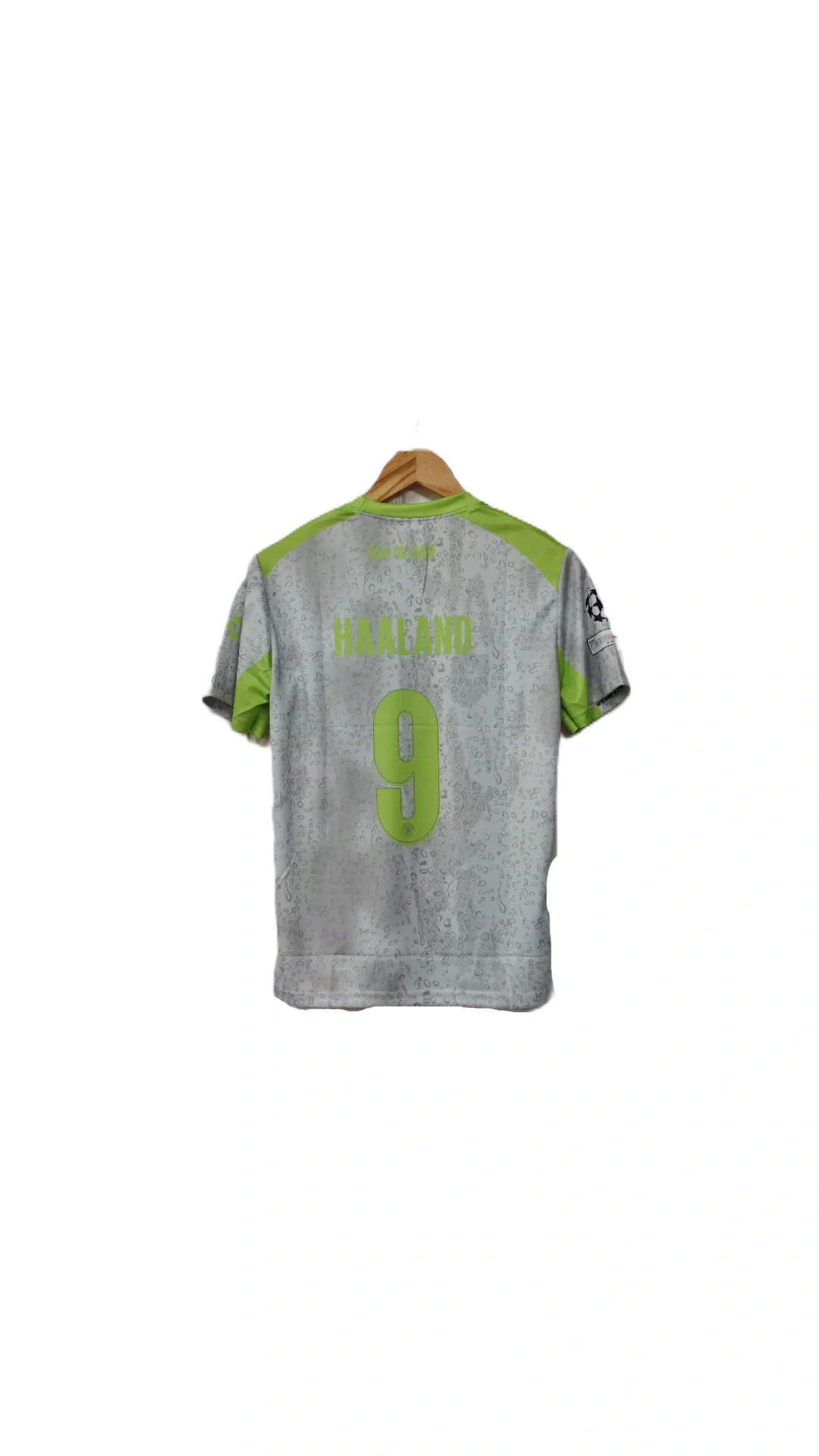 Manchester city 2025-26 Third kit Haaland Half sleeve P545 - Ms Retro Store - Image 3