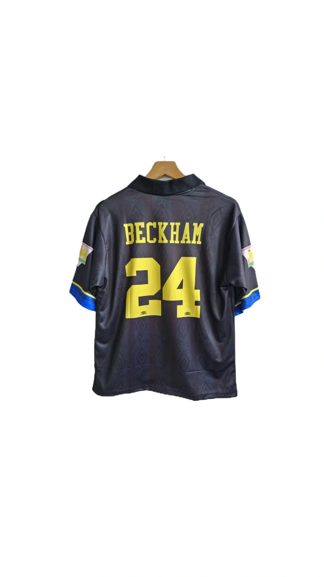 Manchester united 1993-94 Away kit Beckham - P499 - Ms Retro Store - Image 3