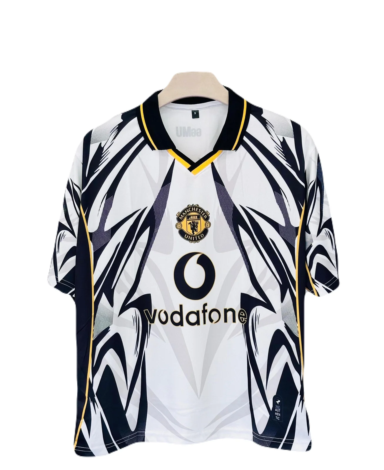Manchester United "Fantasy” Edition Ronaldo Collar Five Sleeve Sublimation -P1394 Ms Retro Store - Image 2