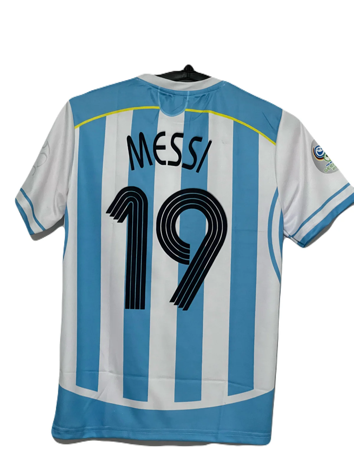 Messi 2006 Argentina world cup edition jersey half sleeve P44 - ms retro store - Image 3