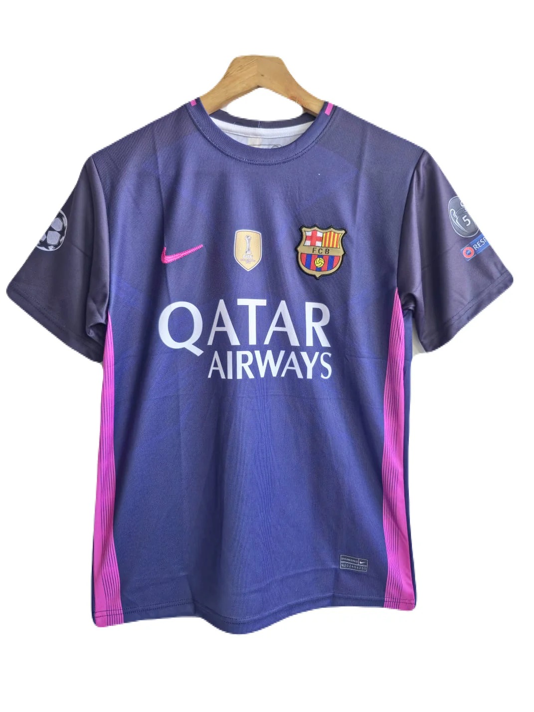 Barcelona 2016-17 away jersey Messi Half sleeve -P1186 MS Retro Store - Image 2