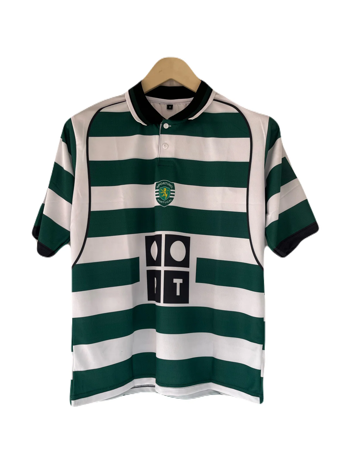 Sporting 2002-2003 Ronaldo Collar Five Sleeve Sublimation -P1378 Ms Retro Store - Image 2